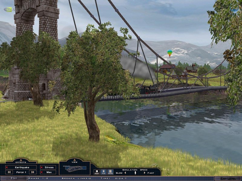 Скриншот из игры Bridge It - 9