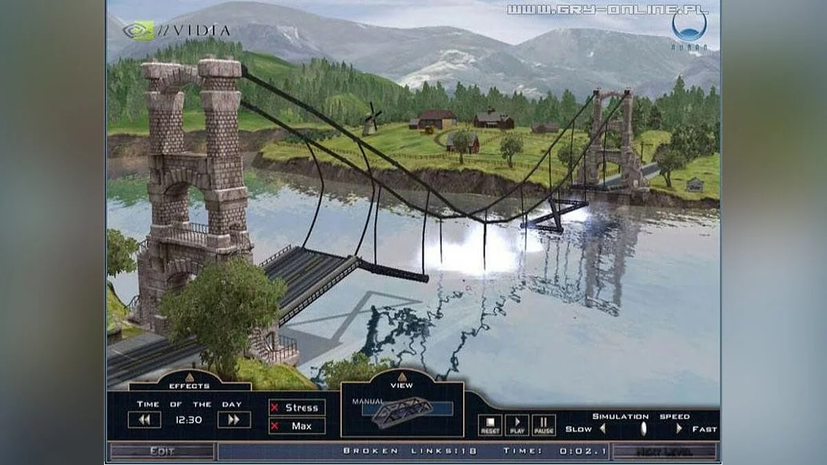 Скриншот из игры Bridge It - 2