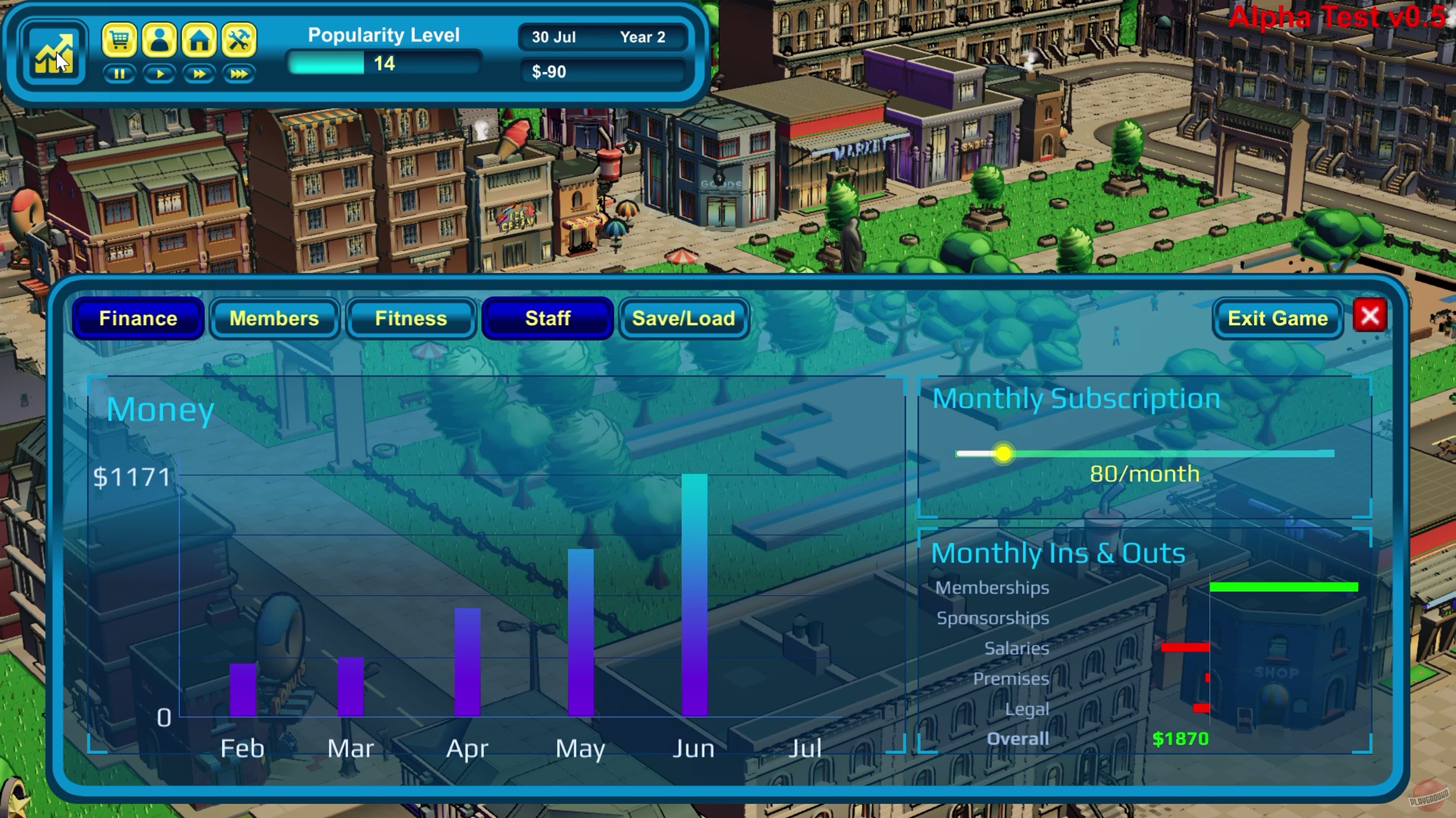 Скриншот из игры Gym Empire - Gym Tycoon Sim Management - 5