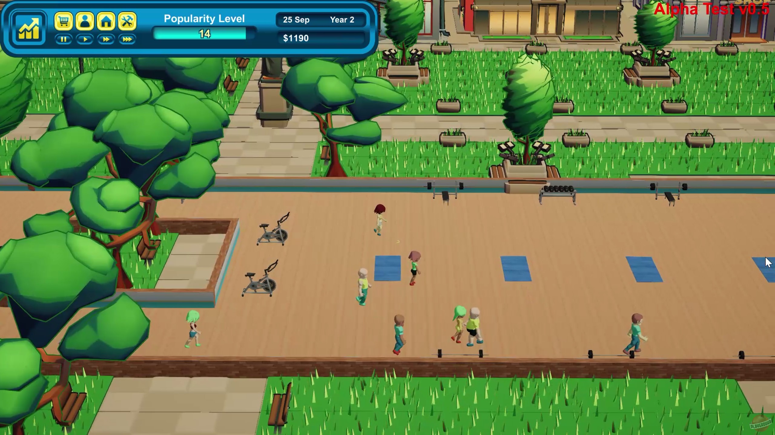 Скриншот из игры Gym Empire - Gym Tycoon Sim Management - 1