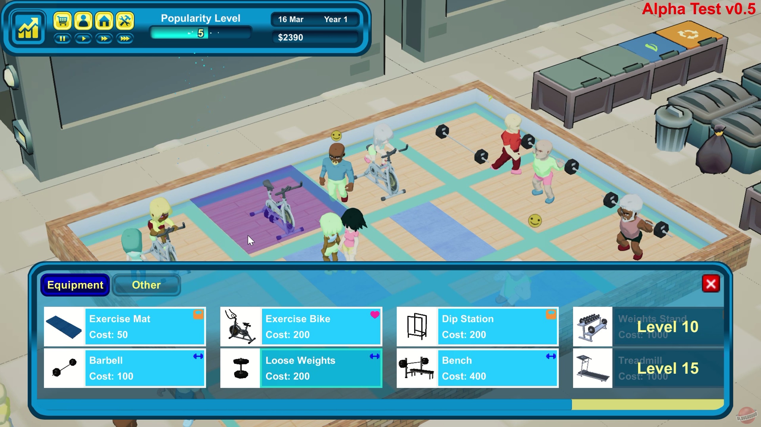 Скриншот из игры Gym Empire - Gym Tycoon Sim Management - 33