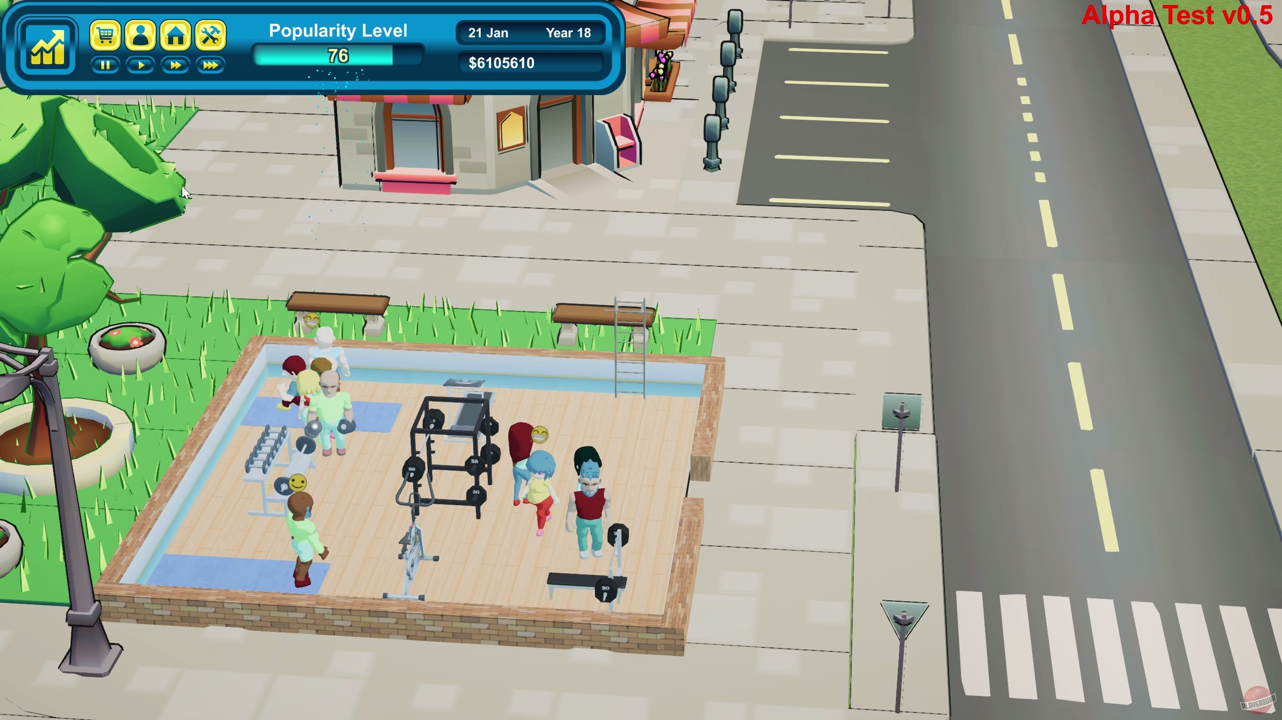 Скриншот из игры Gym Empire - Gym Tycoon Sim Management - 17