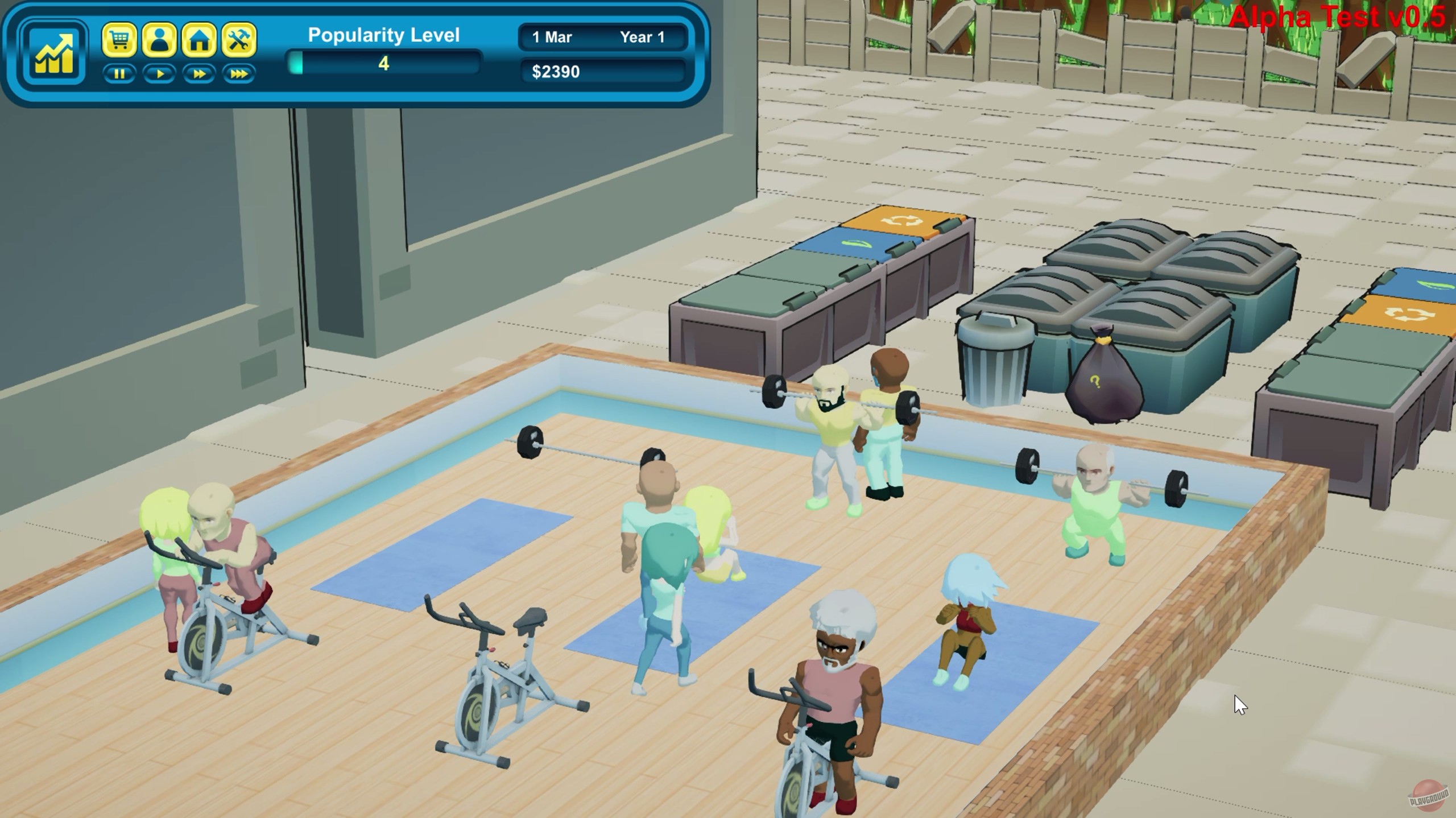 Скриншот из игры Gym Empire - Gym Tycoon Sim Management - 2