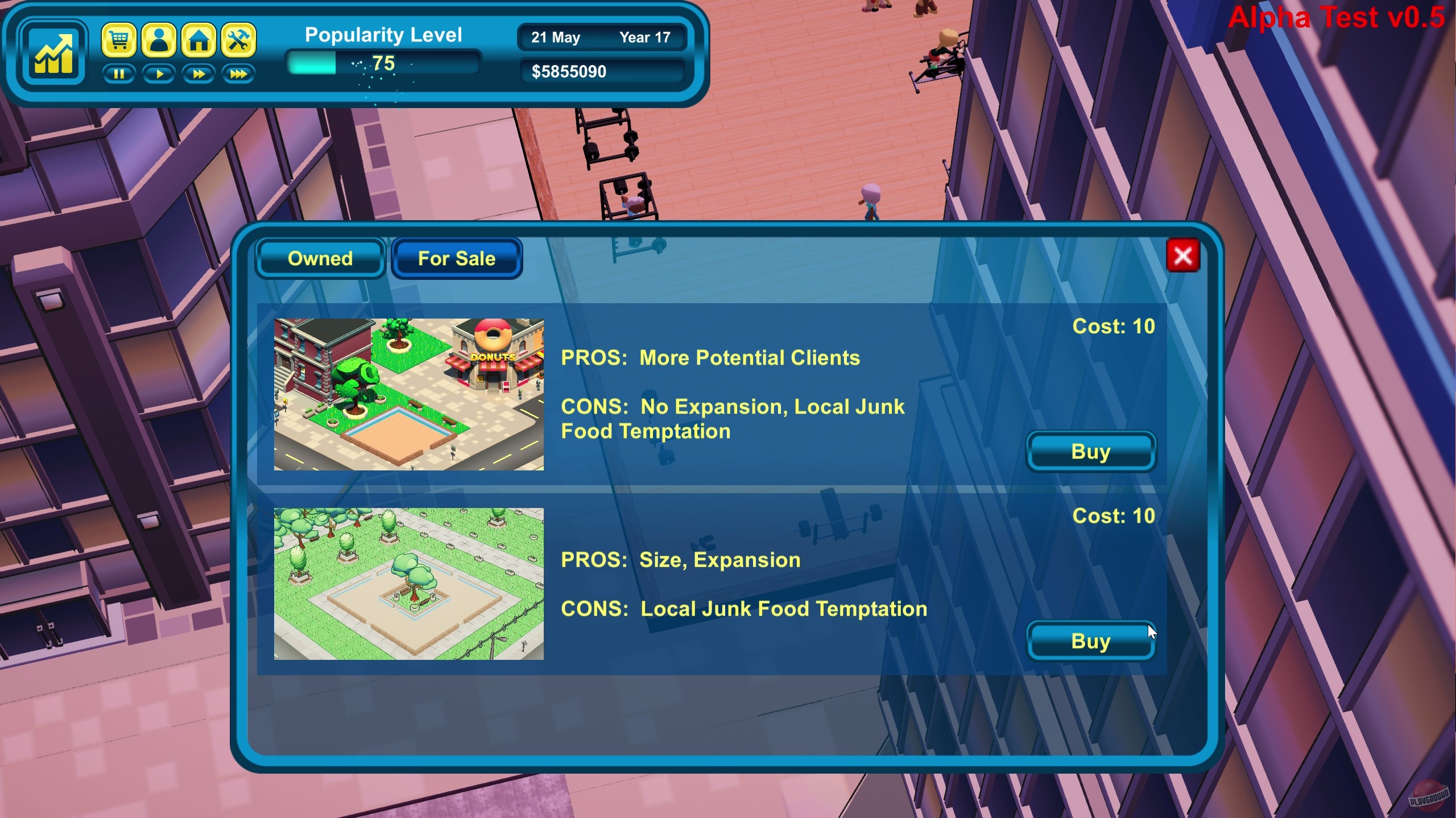 Скриншот из игры Gym Empire - Gym Tycoon Sim Management - 16