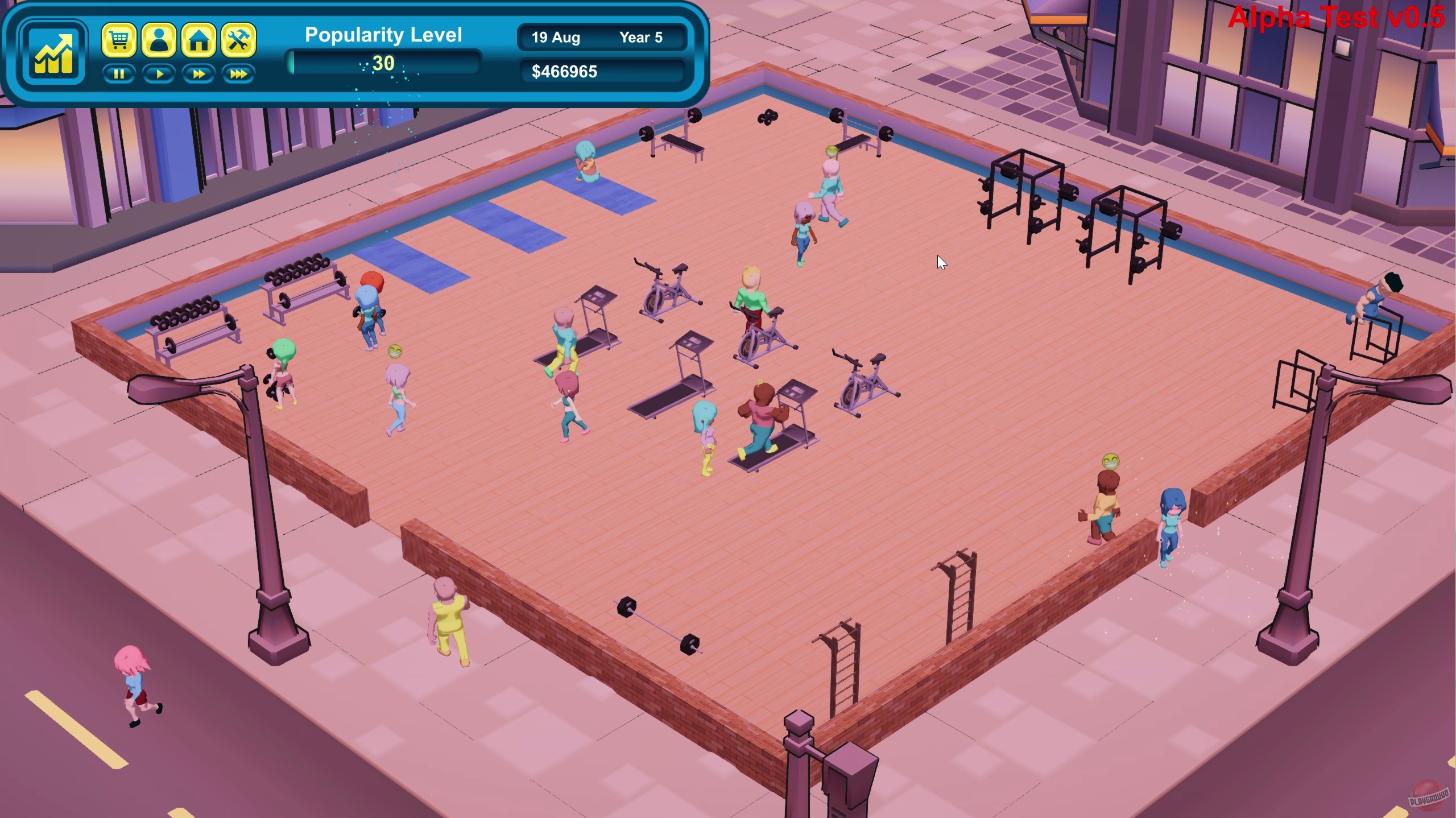 Скриншот из игры Gym Empire - Gym Tycoon Sim Management - 12