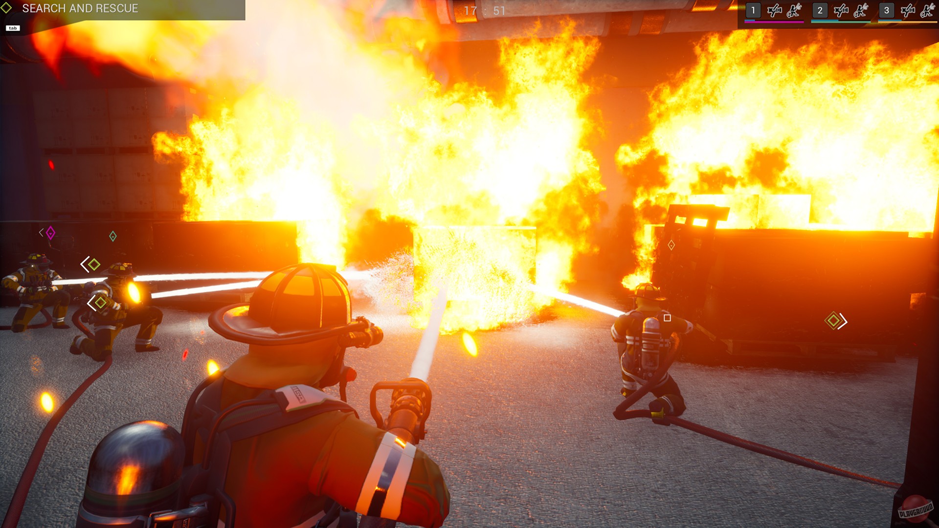 Скриншот из игры Firefighting Simulator - The Squad - 7