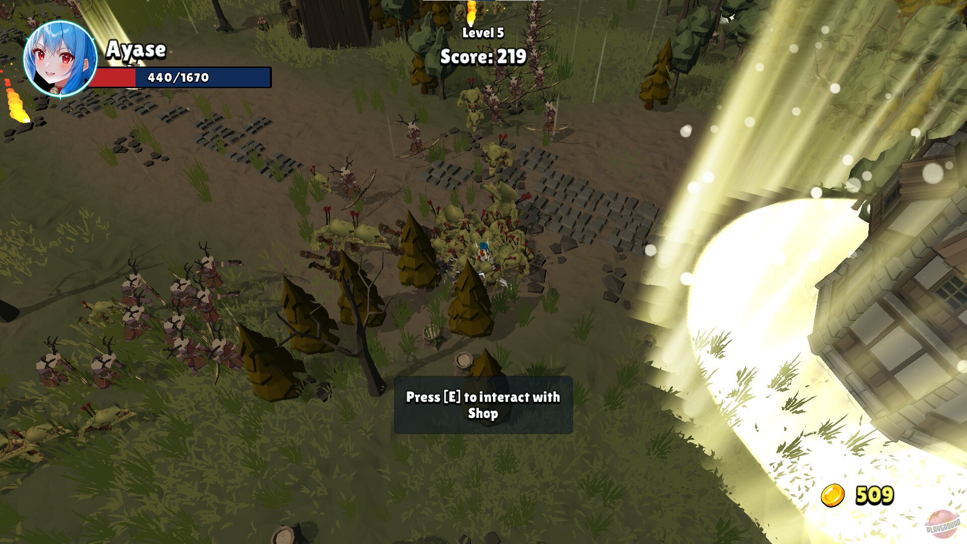 Скриншот из игры Ayase, the Sexy Archer - 5