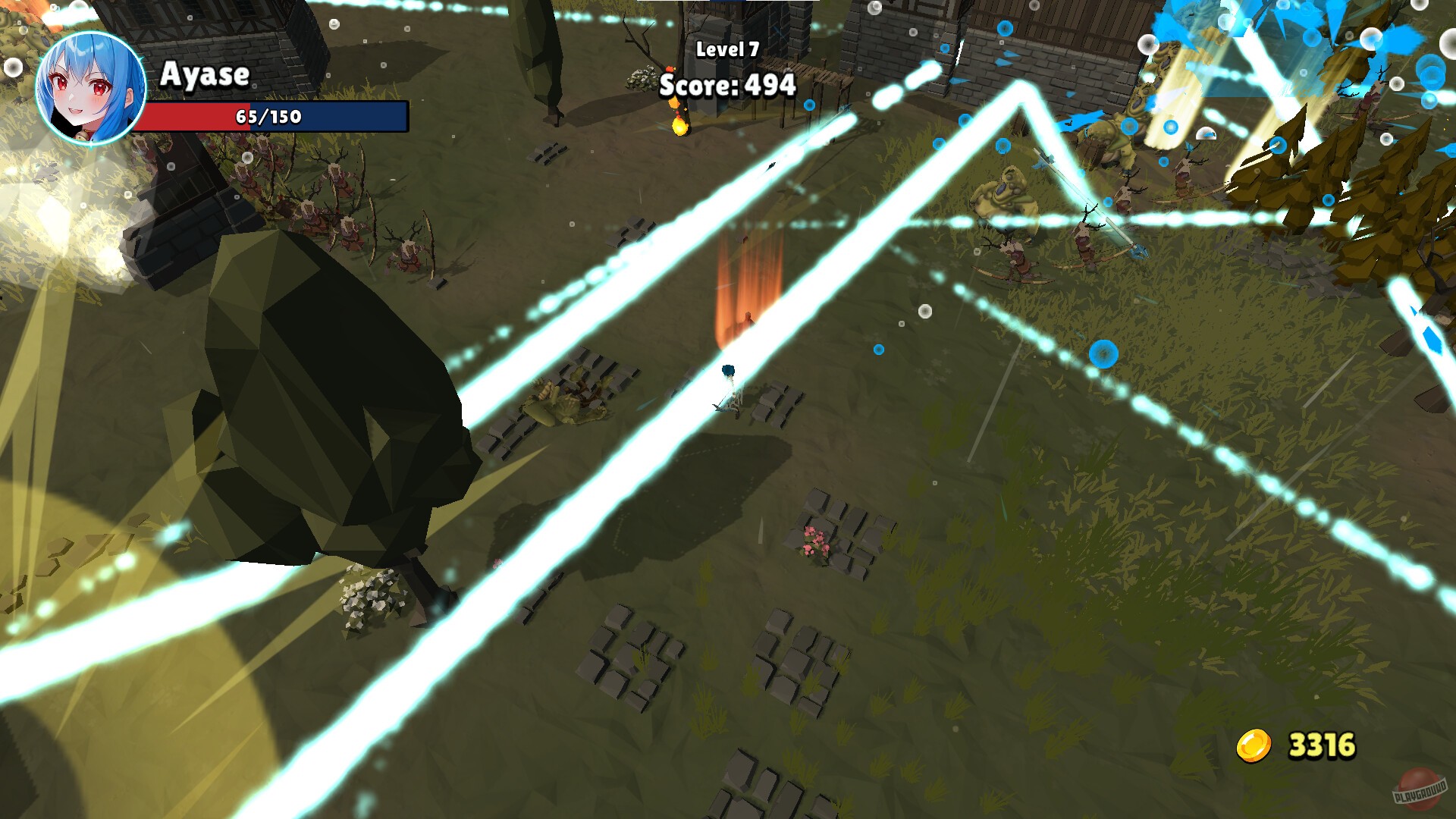 Скриншот из игры Ayase, the Sexy Archer - 4