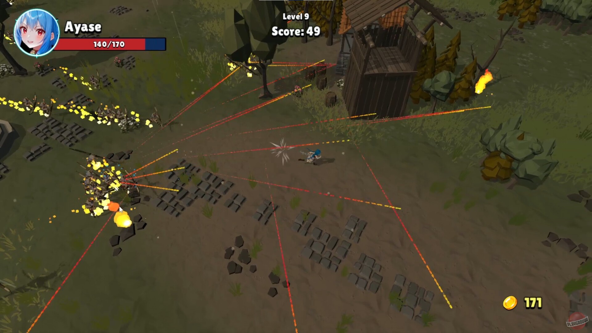 Скриншот из игры Ayase, the Sexy Archer - 6