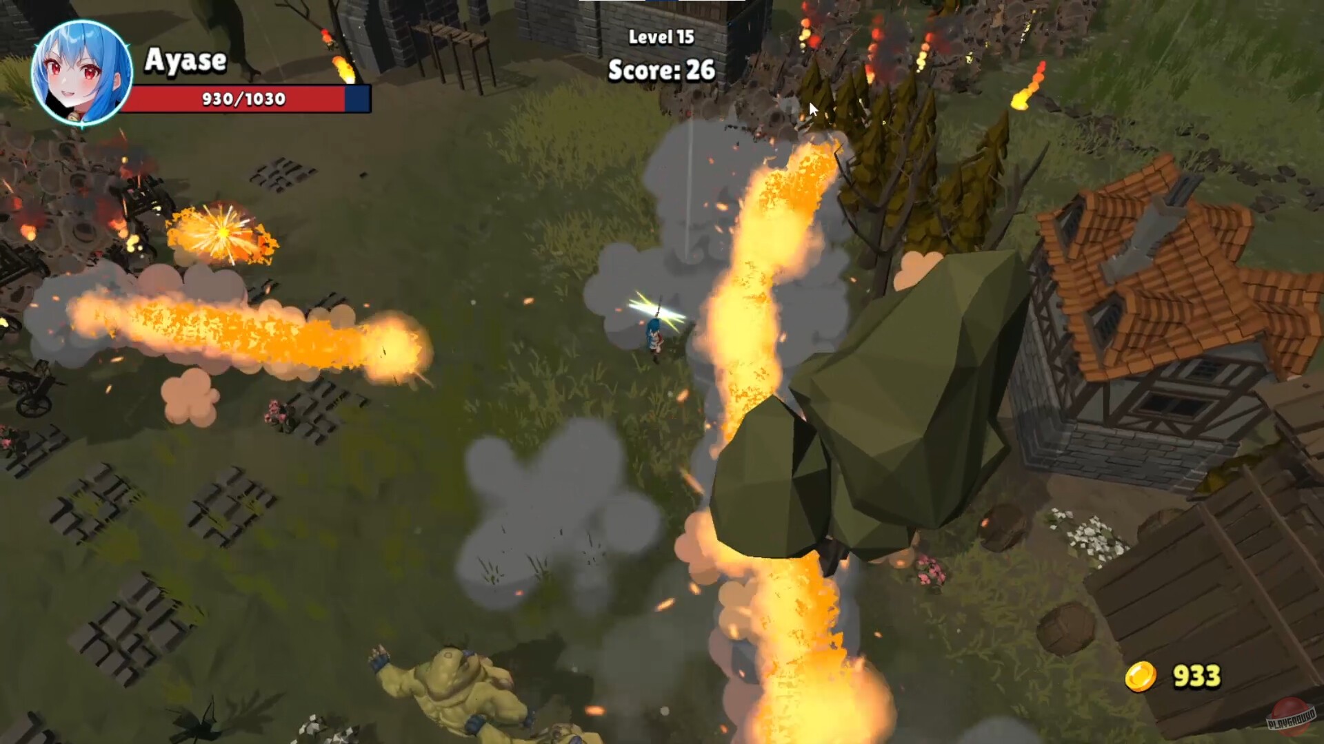 Скриншот из игры Ayase, the Sexy Archer - 7