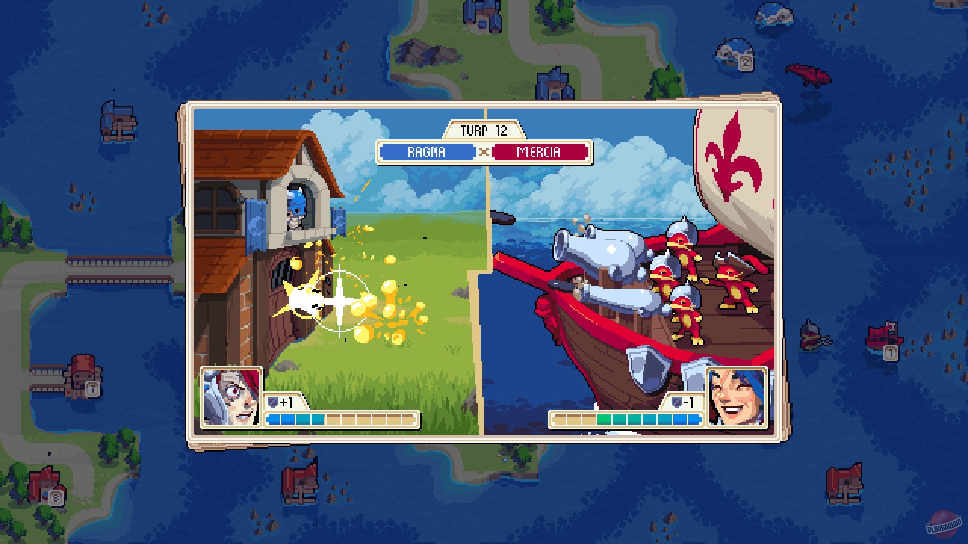 Скриншот из игры WarGroove - 36