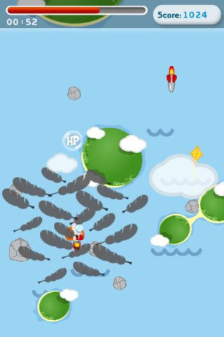 Скриншот из игры SkyDodge - 2