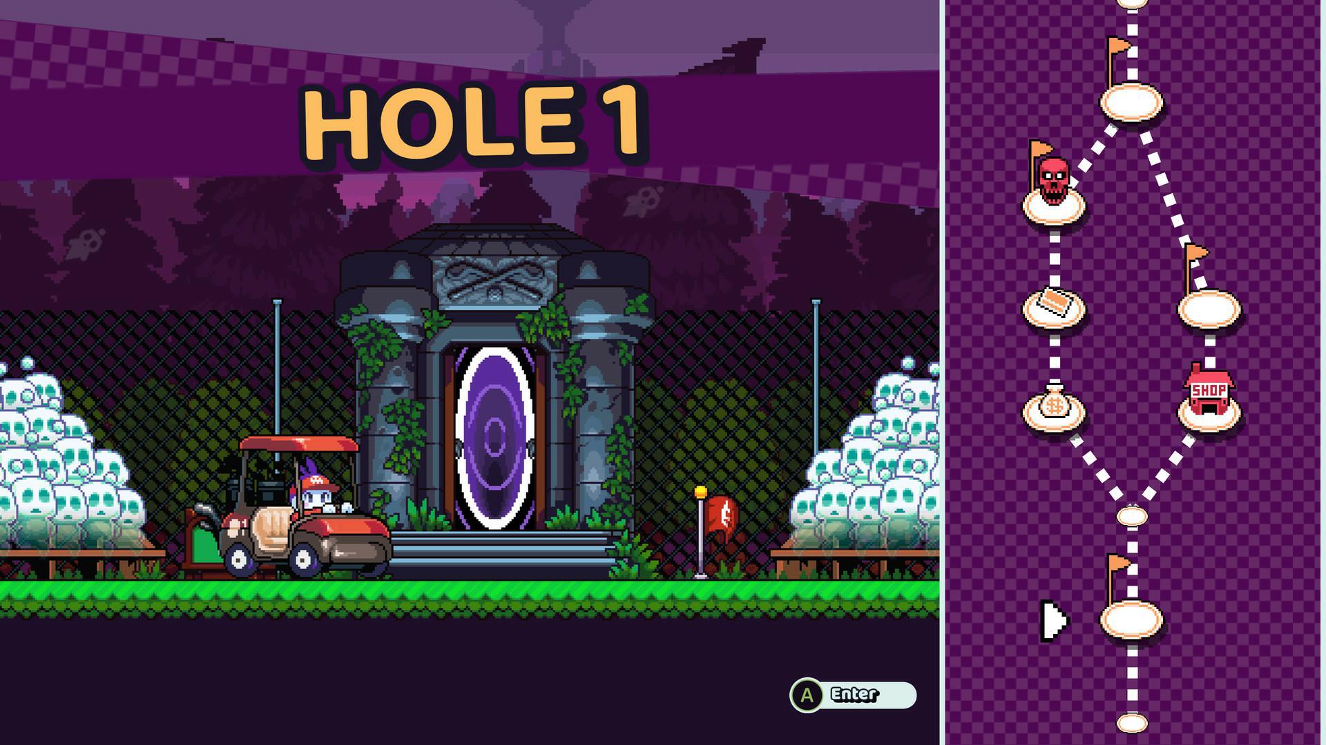 Скриншот из игры Cursed to Golf - 4