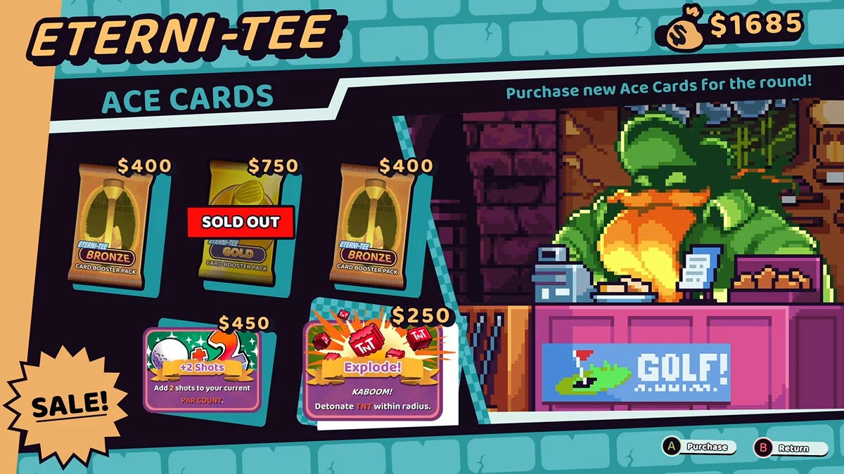 Скриншот из игры Cursed to Golf - 19