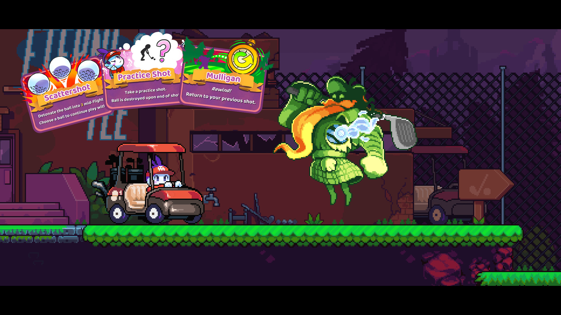 Скриншот из игры Cursed to Golf - 48