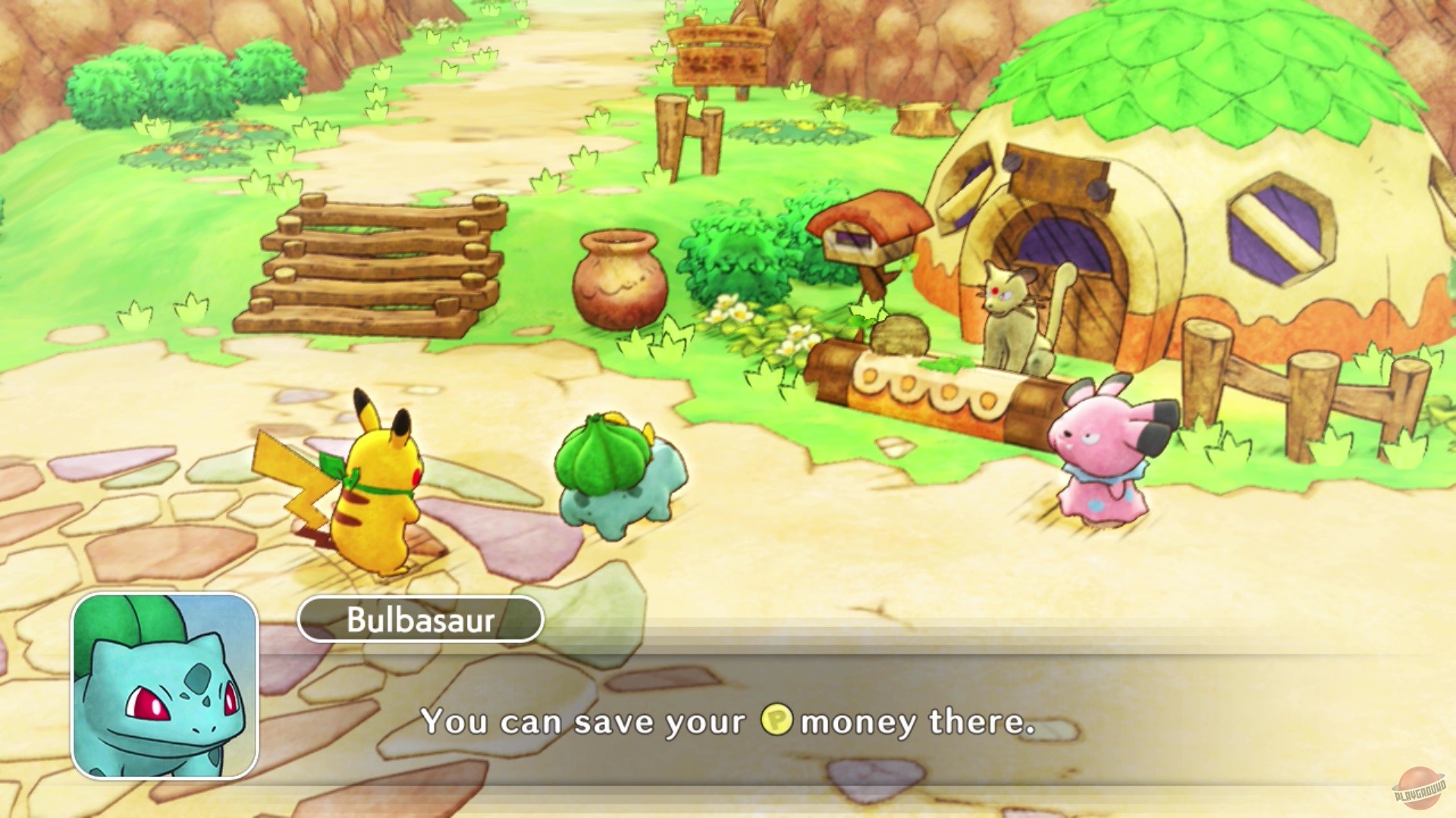 Скриншот из игры Pokemon Mystery Dungeon: Rescue Team - 6