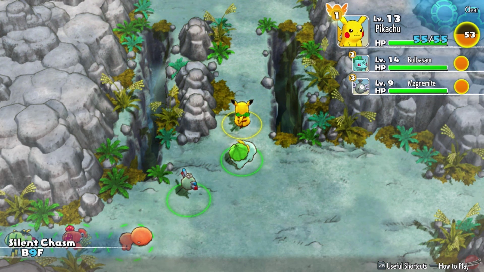 Скриншот из игры Pokemon Mystery Dungeon: Rescue Team - 12