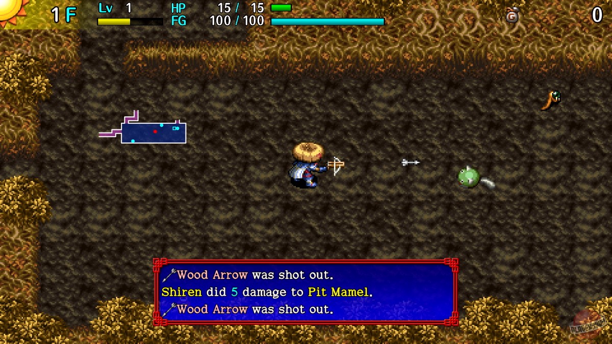 Скриншот из игры Shiren the Wanderer: The Tower of Fortune and the Dice of Fate - 26