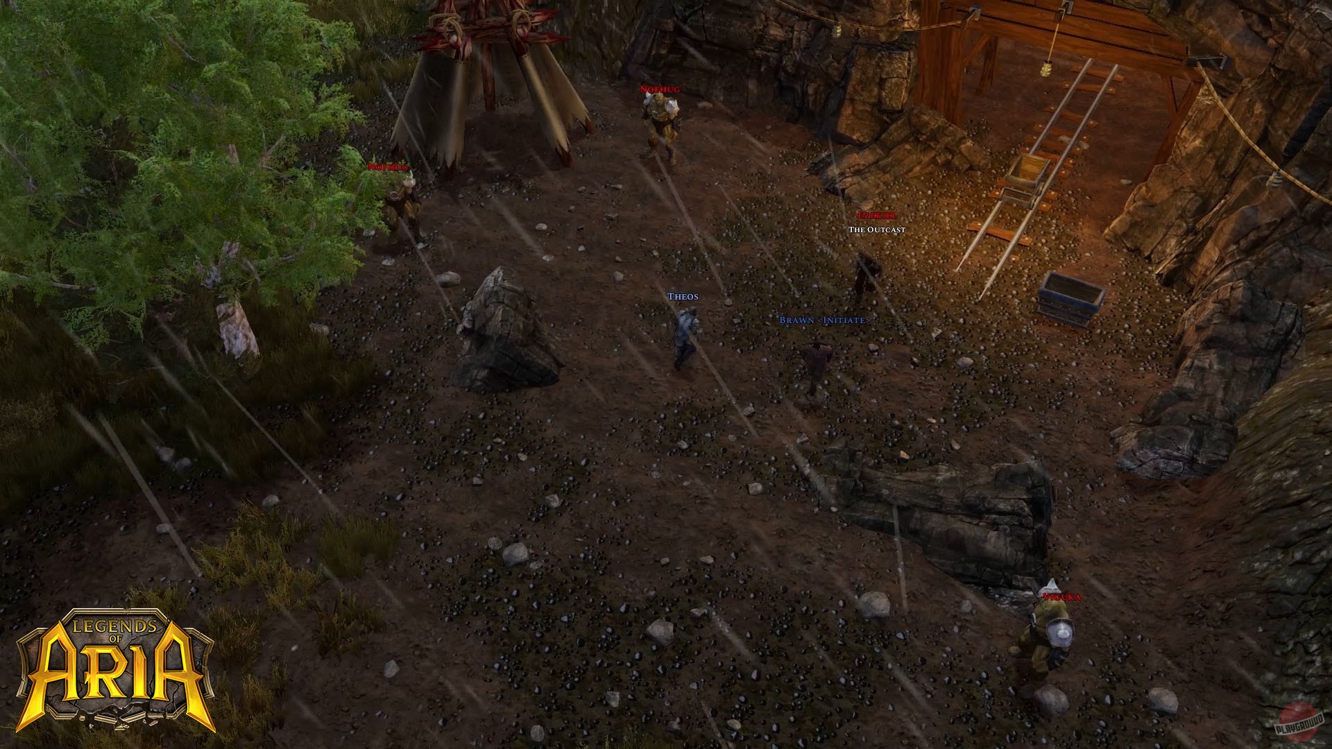 Скриншот из игры Legends of Aria - 8