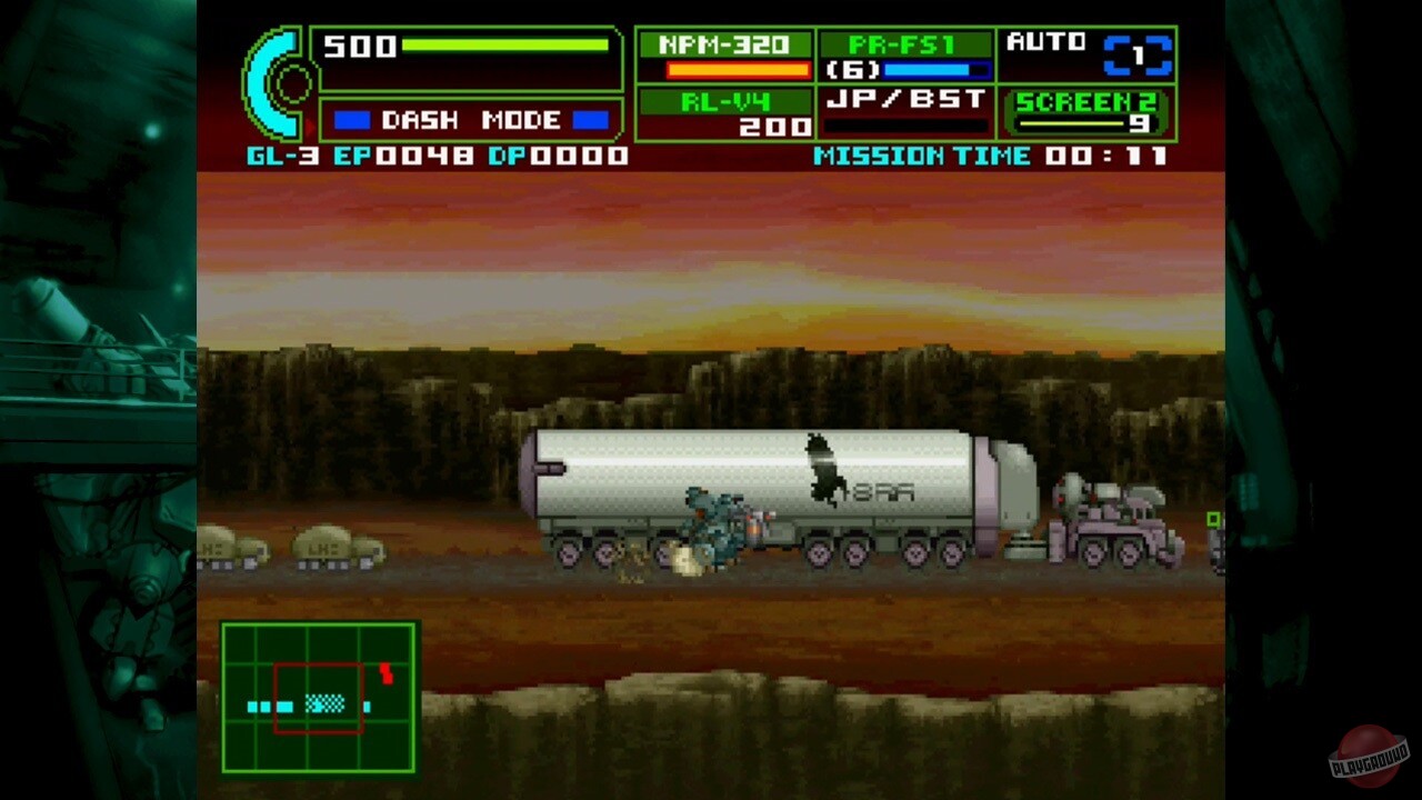 Скриншот из игры Assault Suit Leynos 2: Saturn Tribute - 7