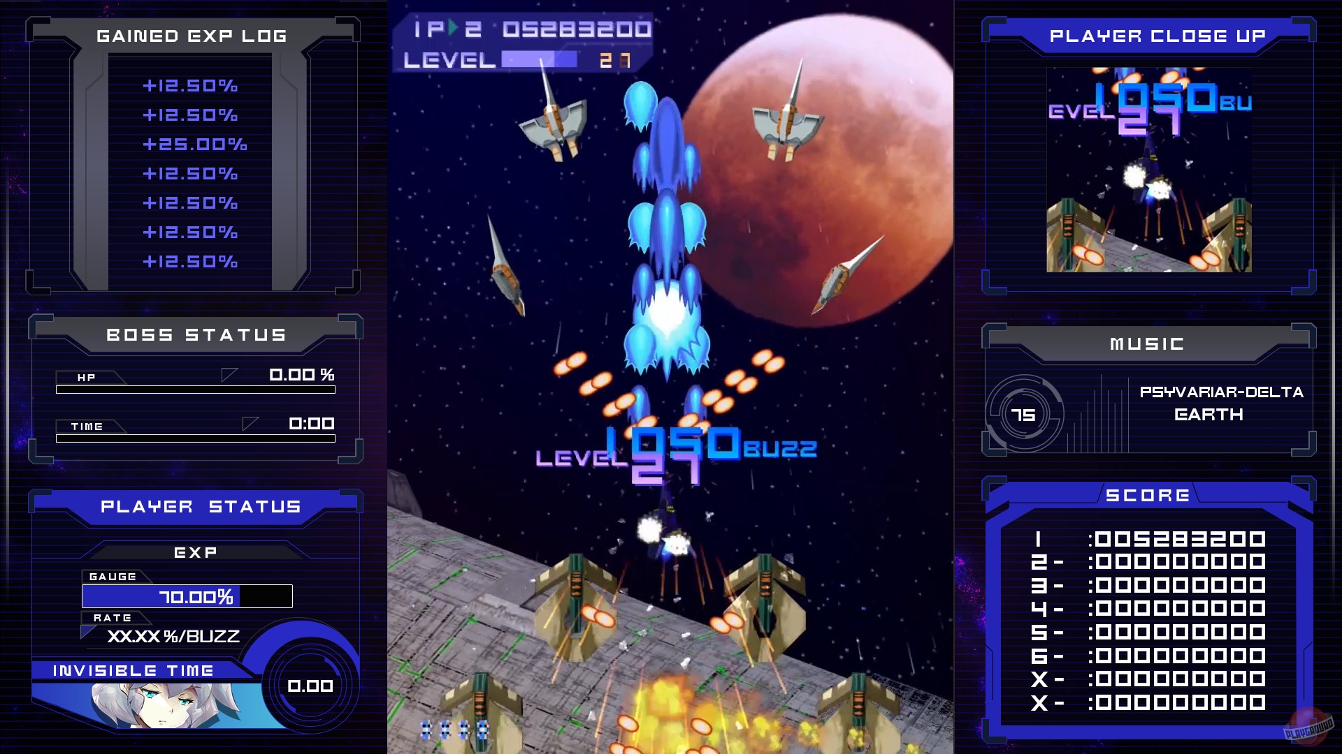 Скриншот из игры Psyvariar Delta - 2