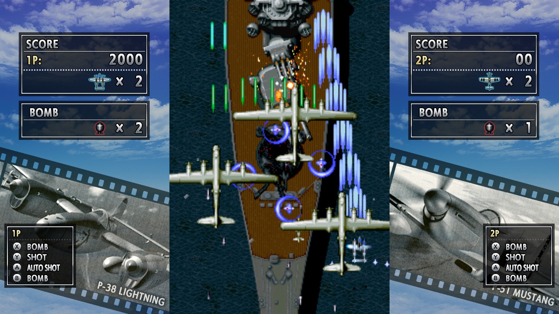 Скриншот из игры Strikers 1945 - 12