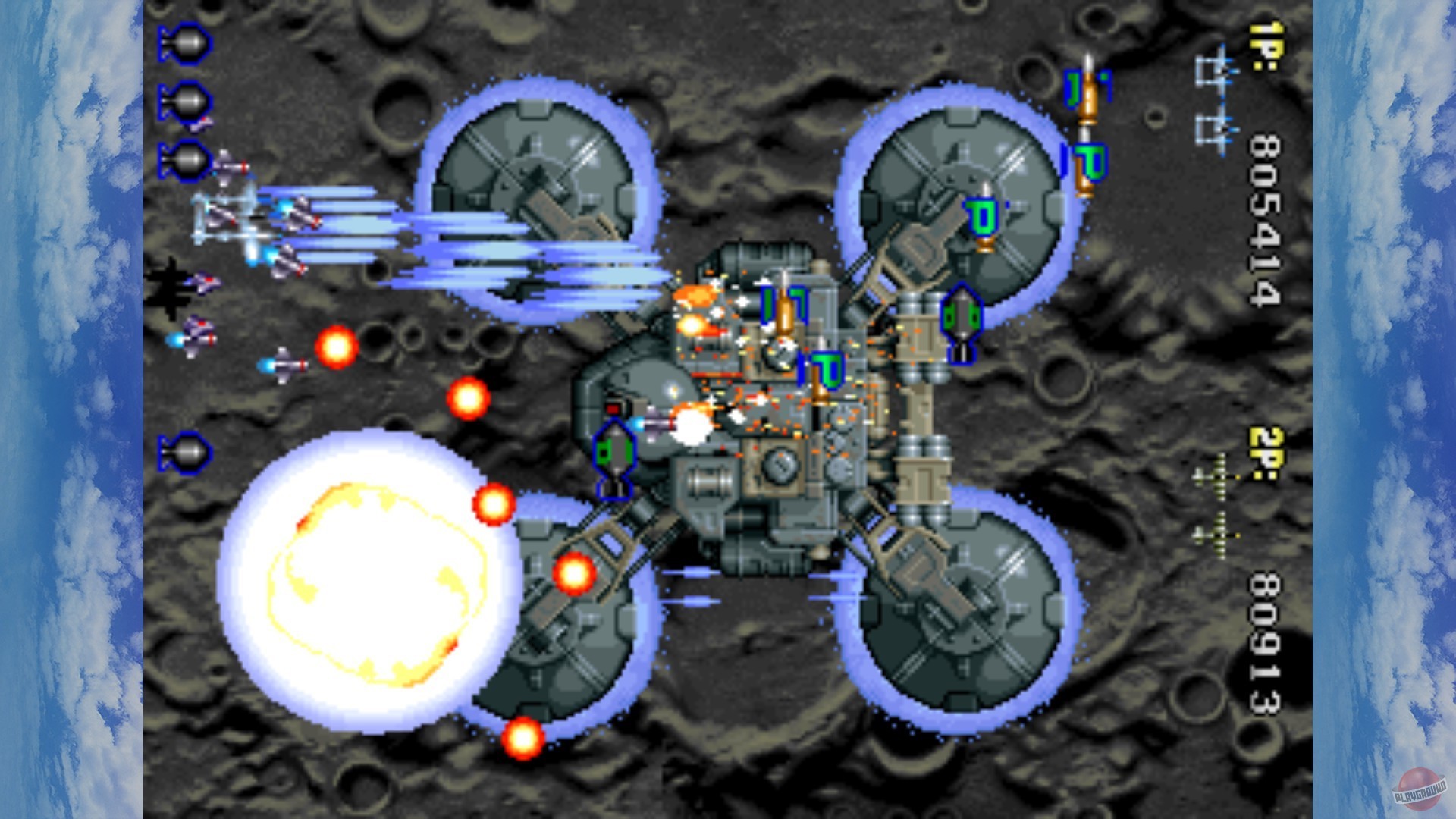 Скриншот из игры Strikers 1945 - 11