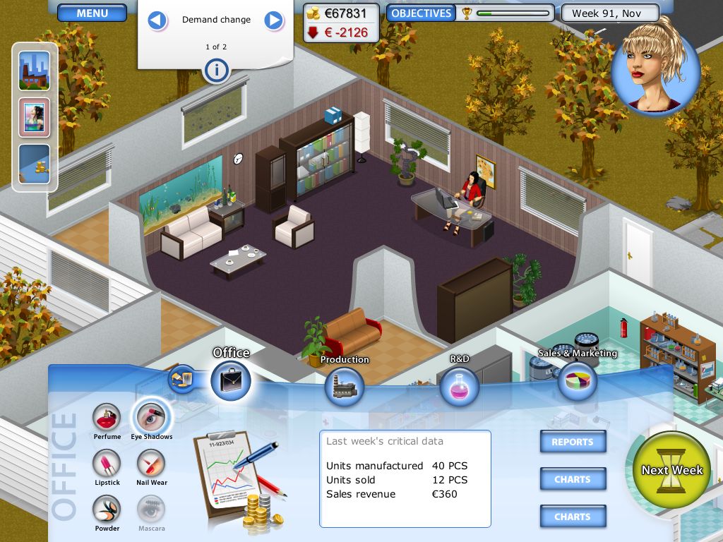 Скриншот из игры Beauty Factory - 13