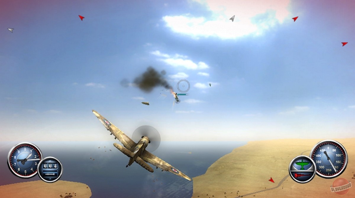 Скриншот из игры Dogfight 1942 - 43