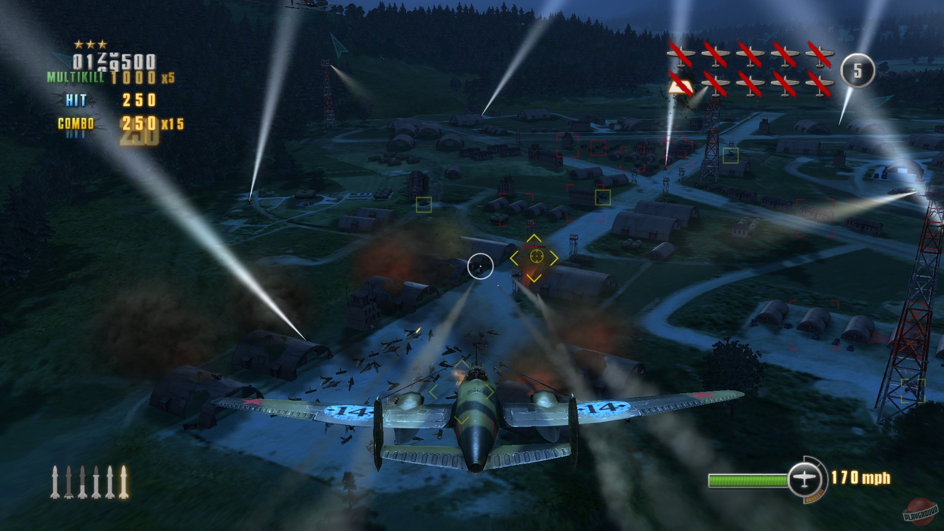Скриншот из игры Dogfight 1942 - 51