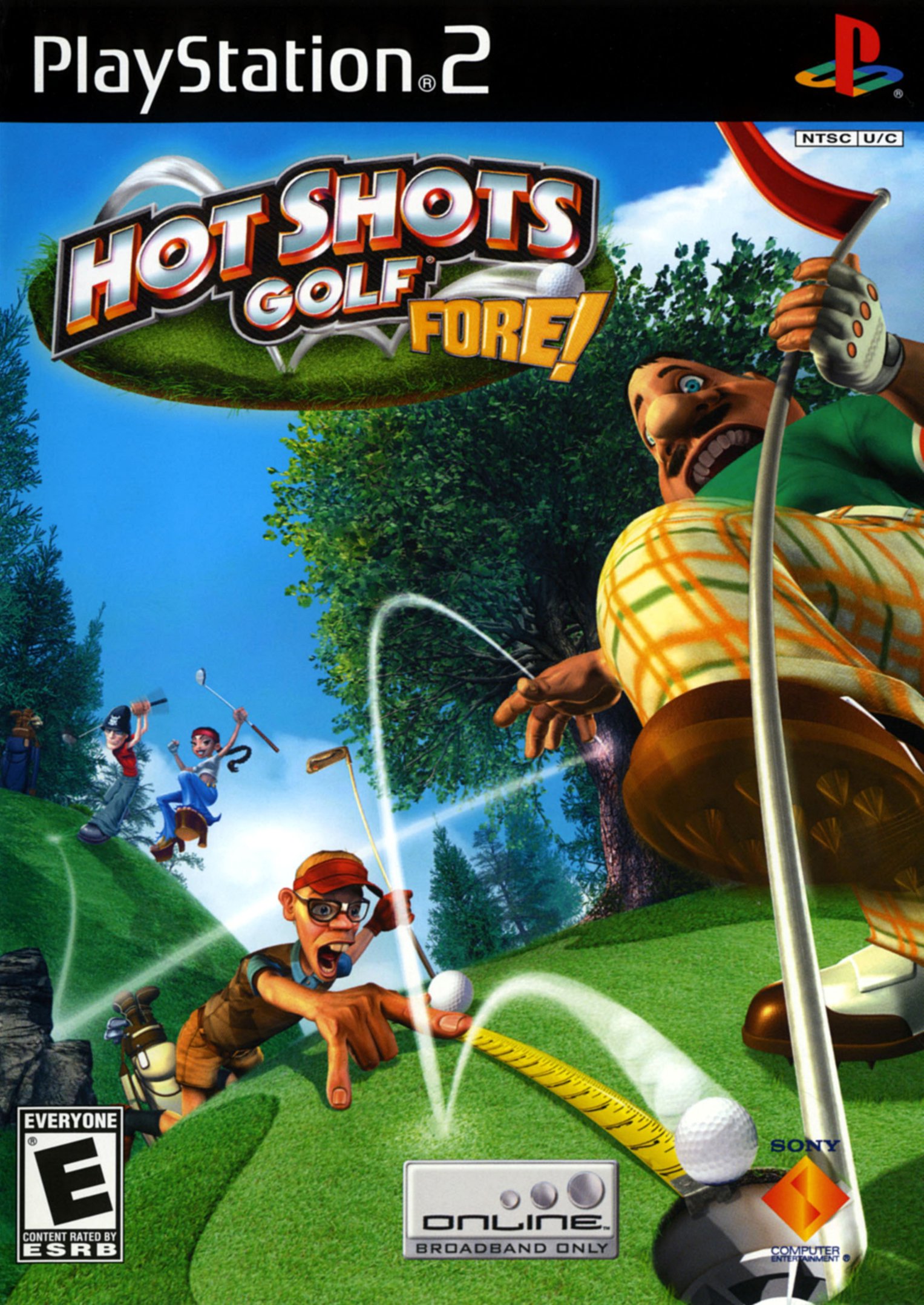 Обложка игры Hot Shots Golf Fore!