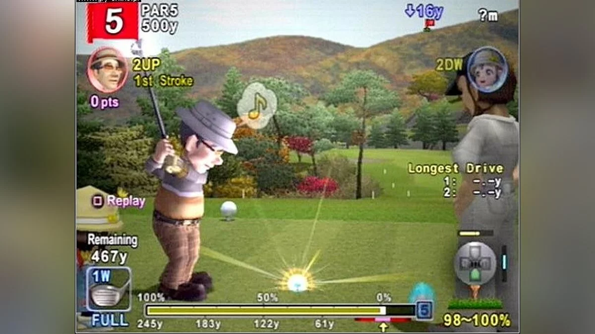 Скриншот из игры Hot Shots Golf Fore! - 4