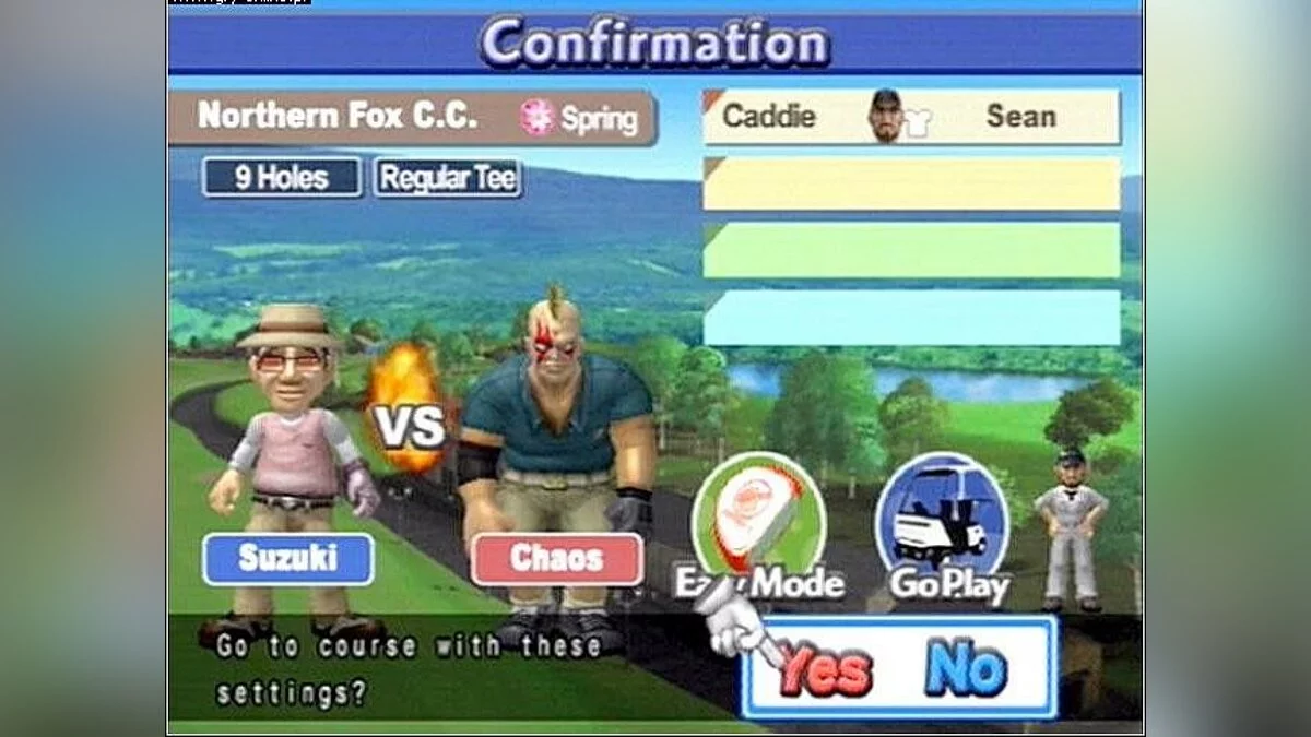 Скриншот из игры Hot Shots Golf Fore! - 5