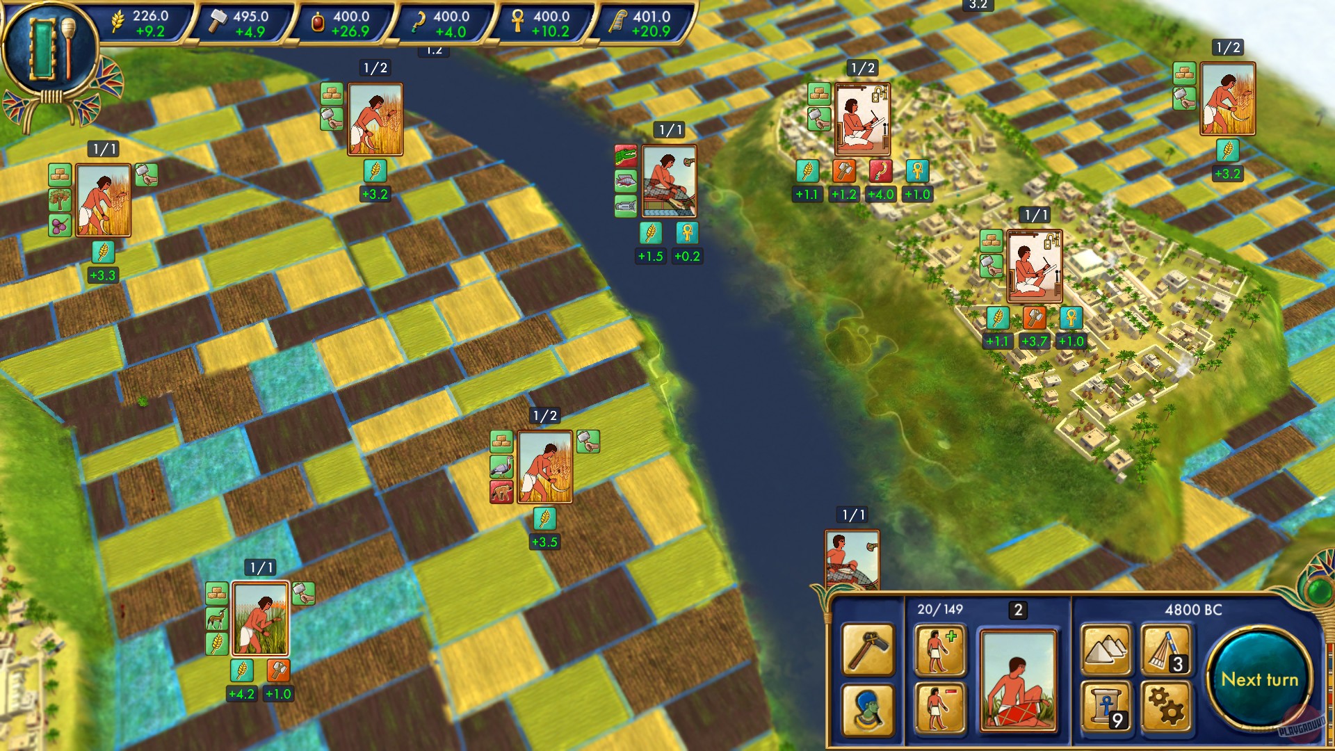 Скриншот из игры Egypt: Old Kingdom - 14