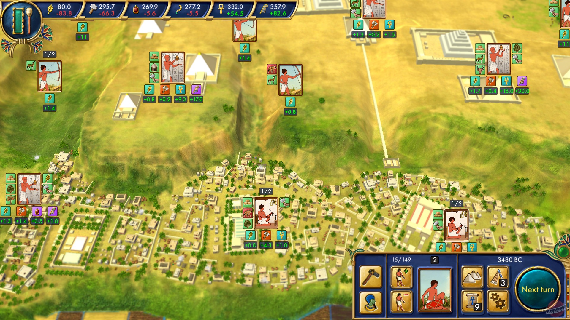 Скриншот из игры Egypt: Old Kingdom - 6