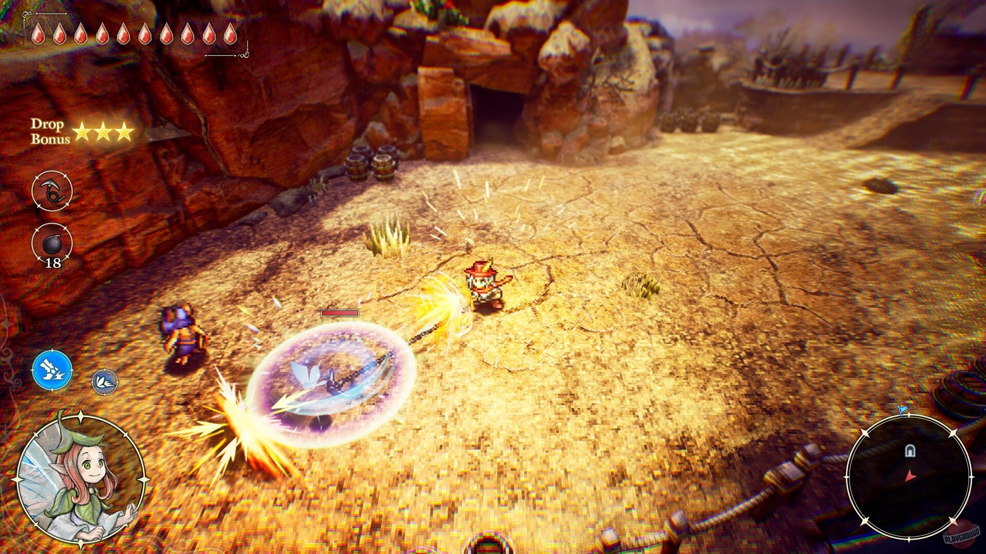 Скриншот из игры The Adventures of Elliot: The Millennium Tales - 18