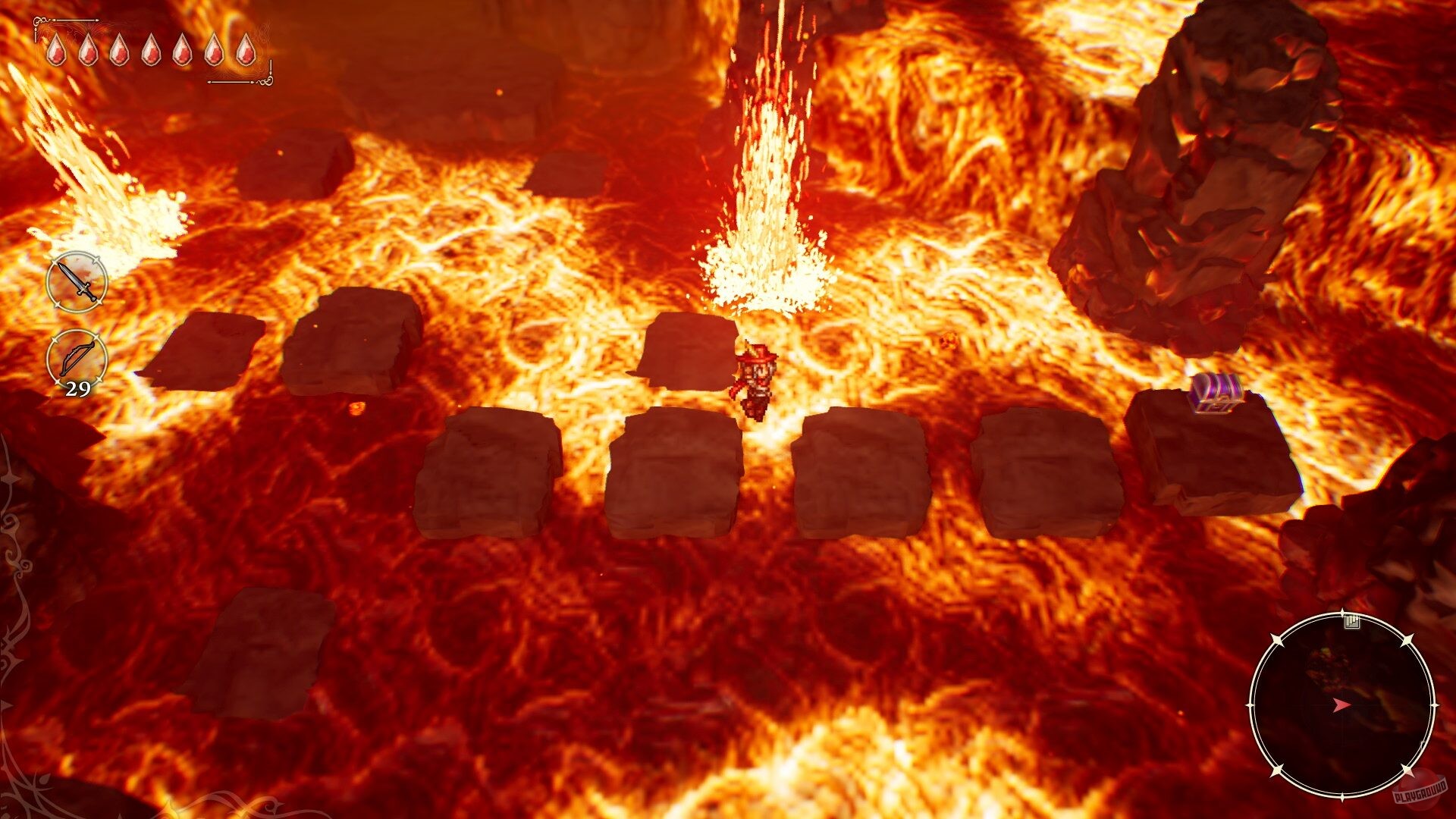 Скриншот из игры The Adventures of Elliot: The Millennium Tales - 2