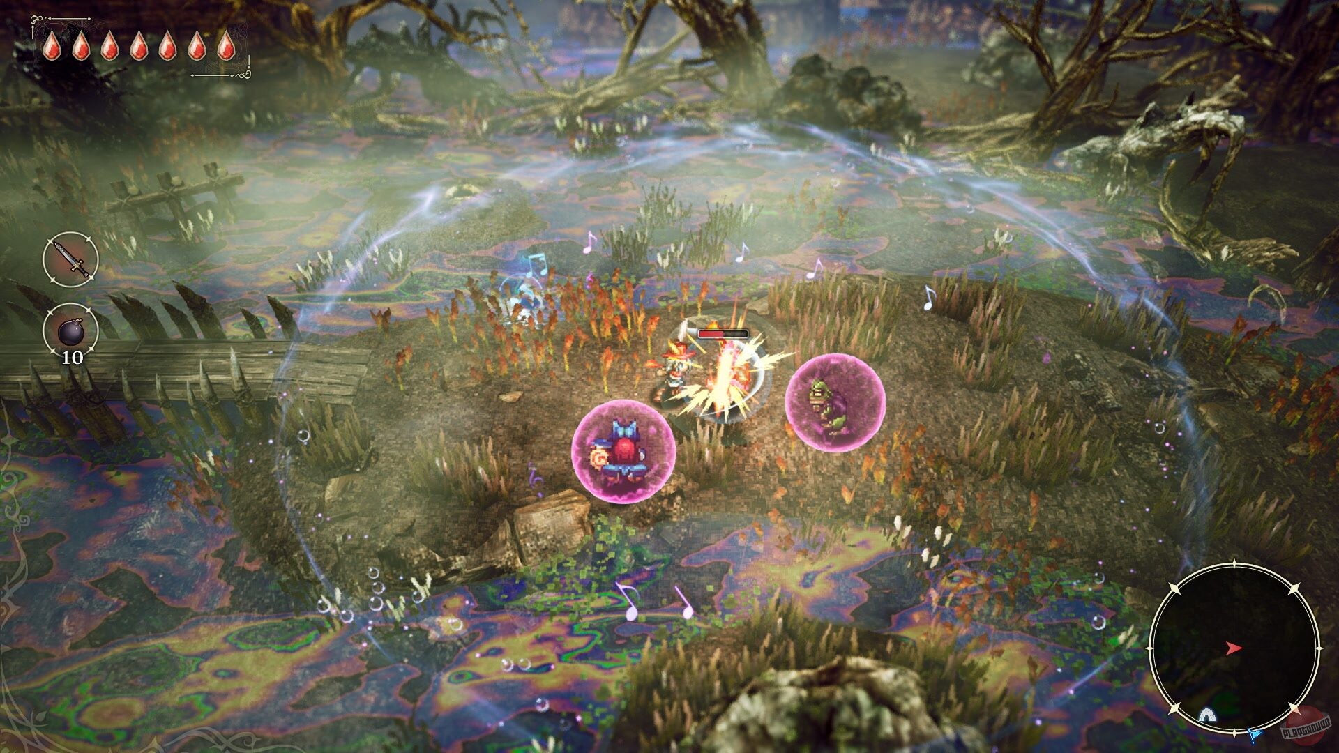 Скриншот из игры The Adventures of Elliot: The Millennium Tales - 19