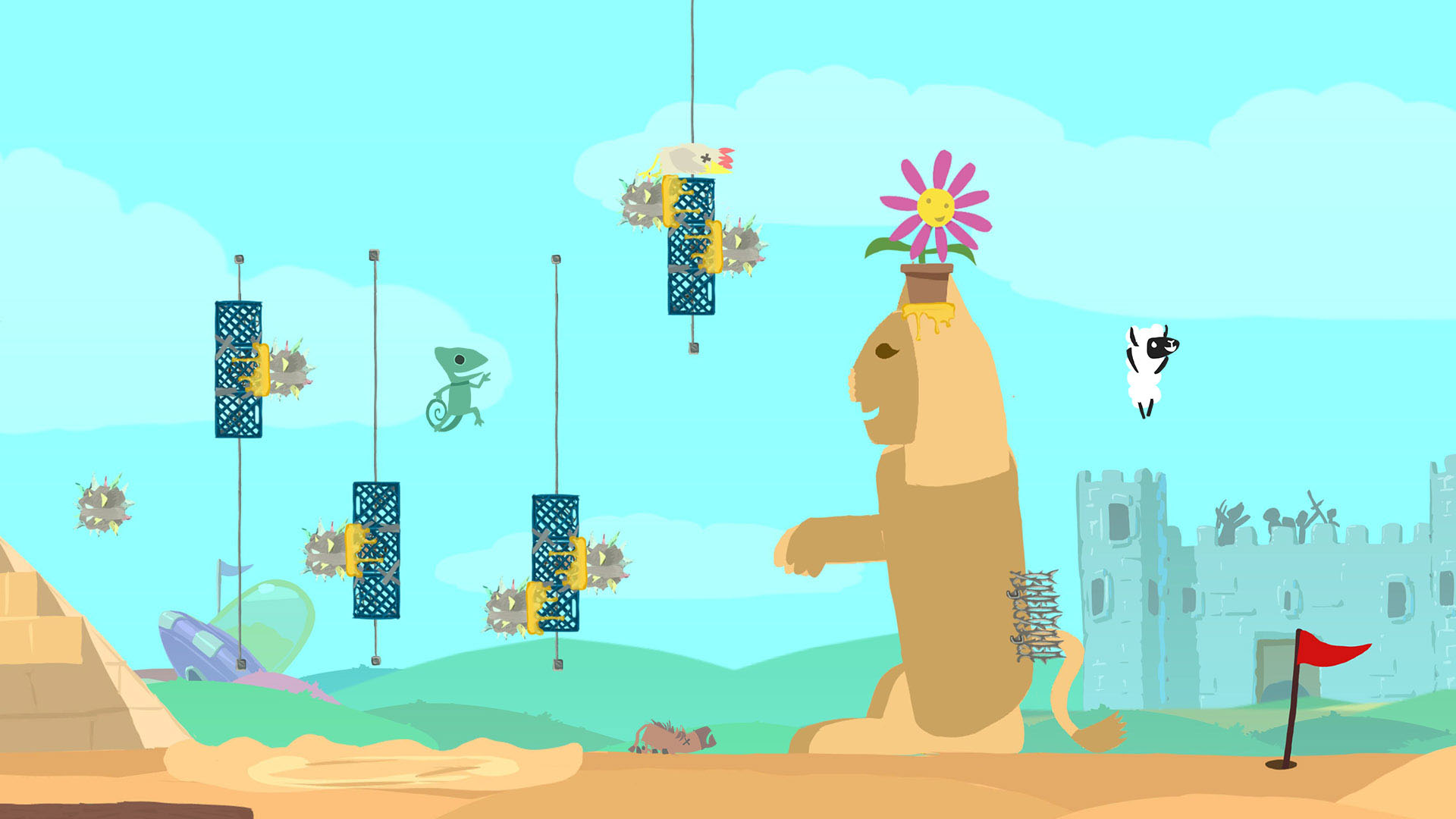 Скриншот из игры Ultimate Chicken Horse - 45