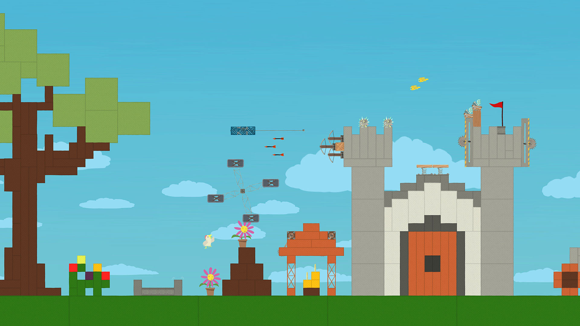 Скриншот из игры Ultimate Chicken Horse - 43