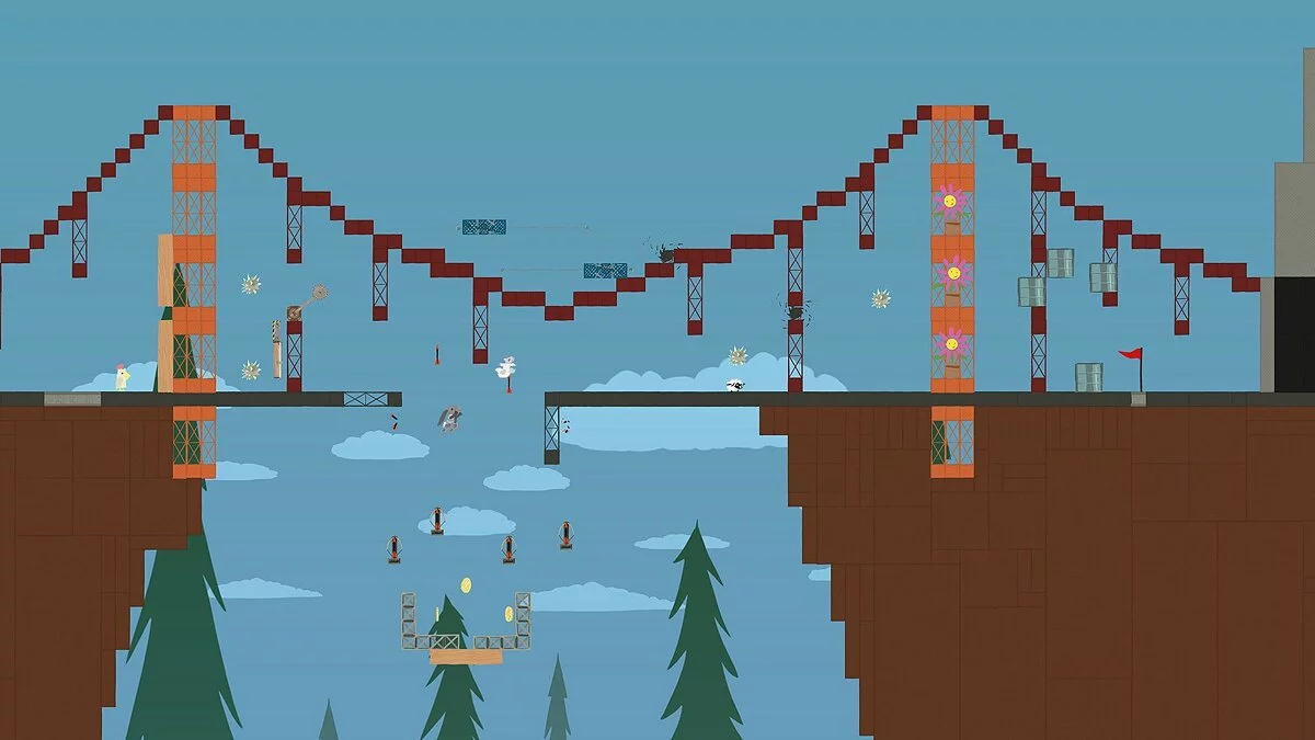 Скриншот из игры Ultimate Chicken Horse - 24