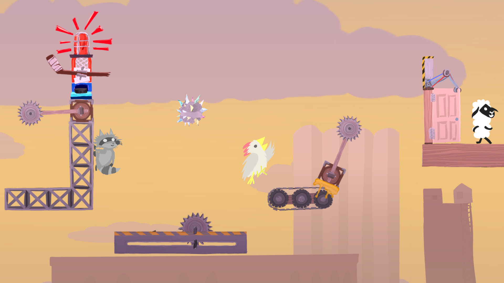 Скриншот из игры Ultimate Chicken Horse - 13