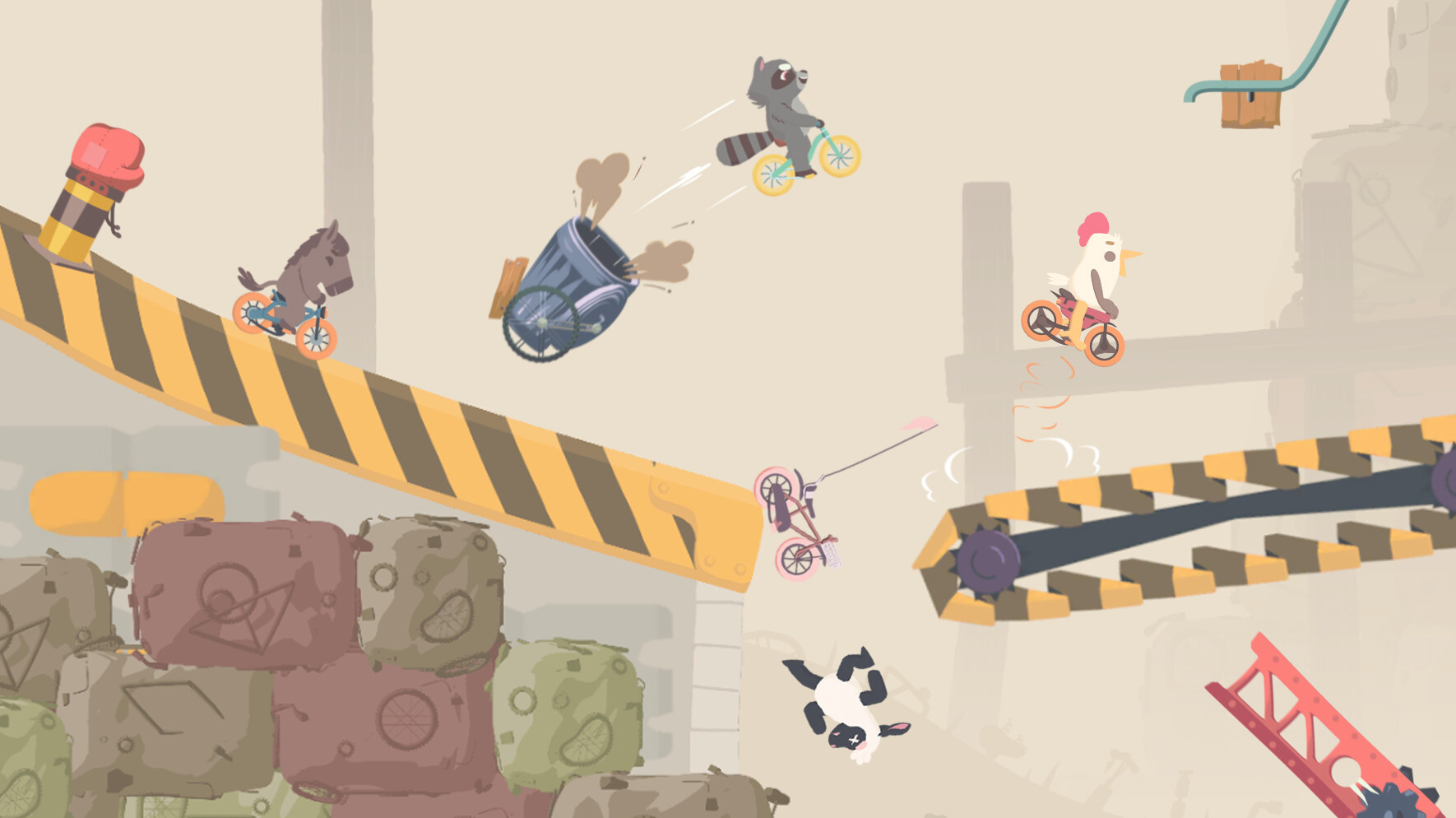 Скриншот из игры Ultimate Sheep Raccoon - 4