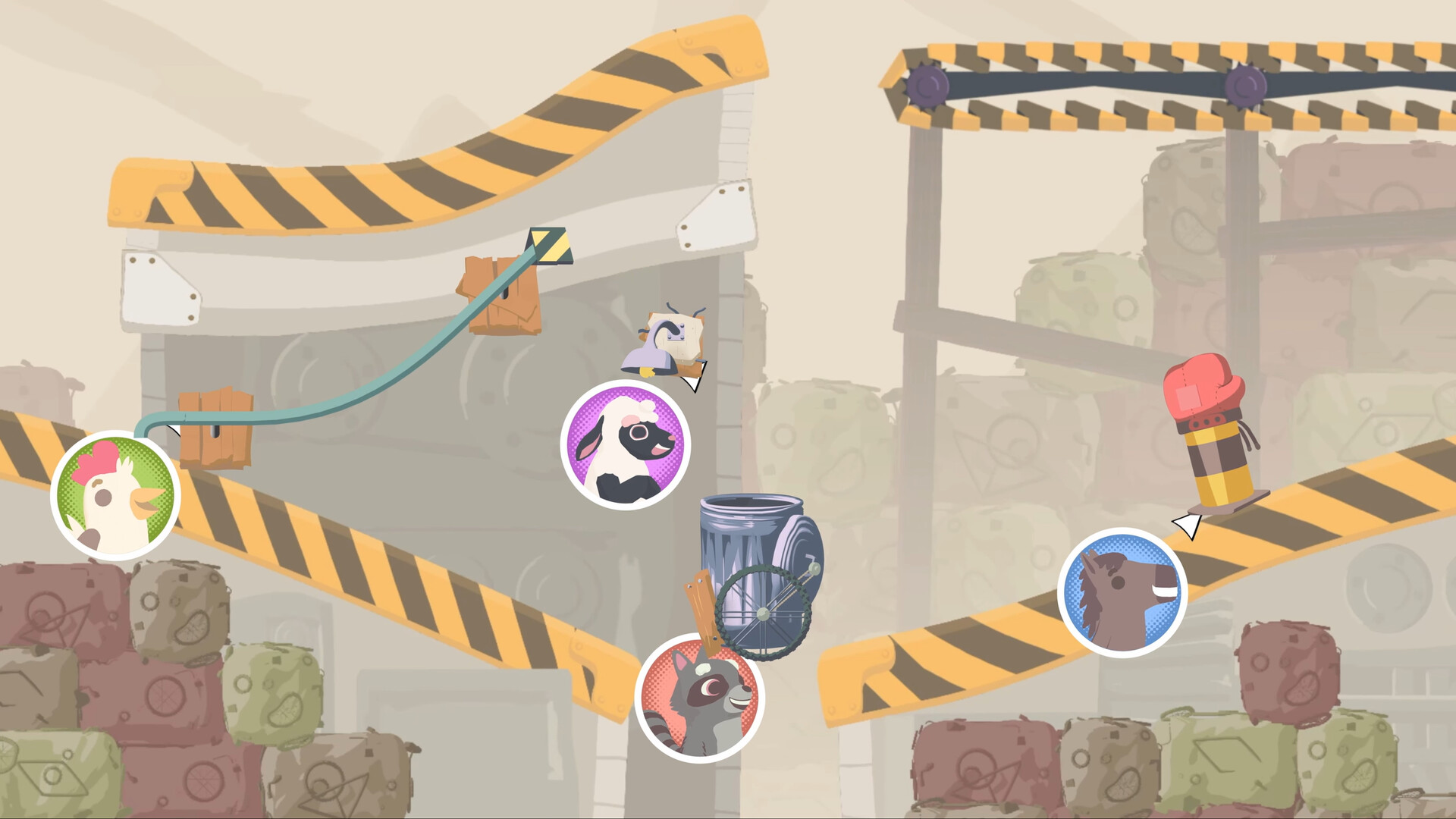 Скриншот из игры Ultimate Sheep Raccoon - 8