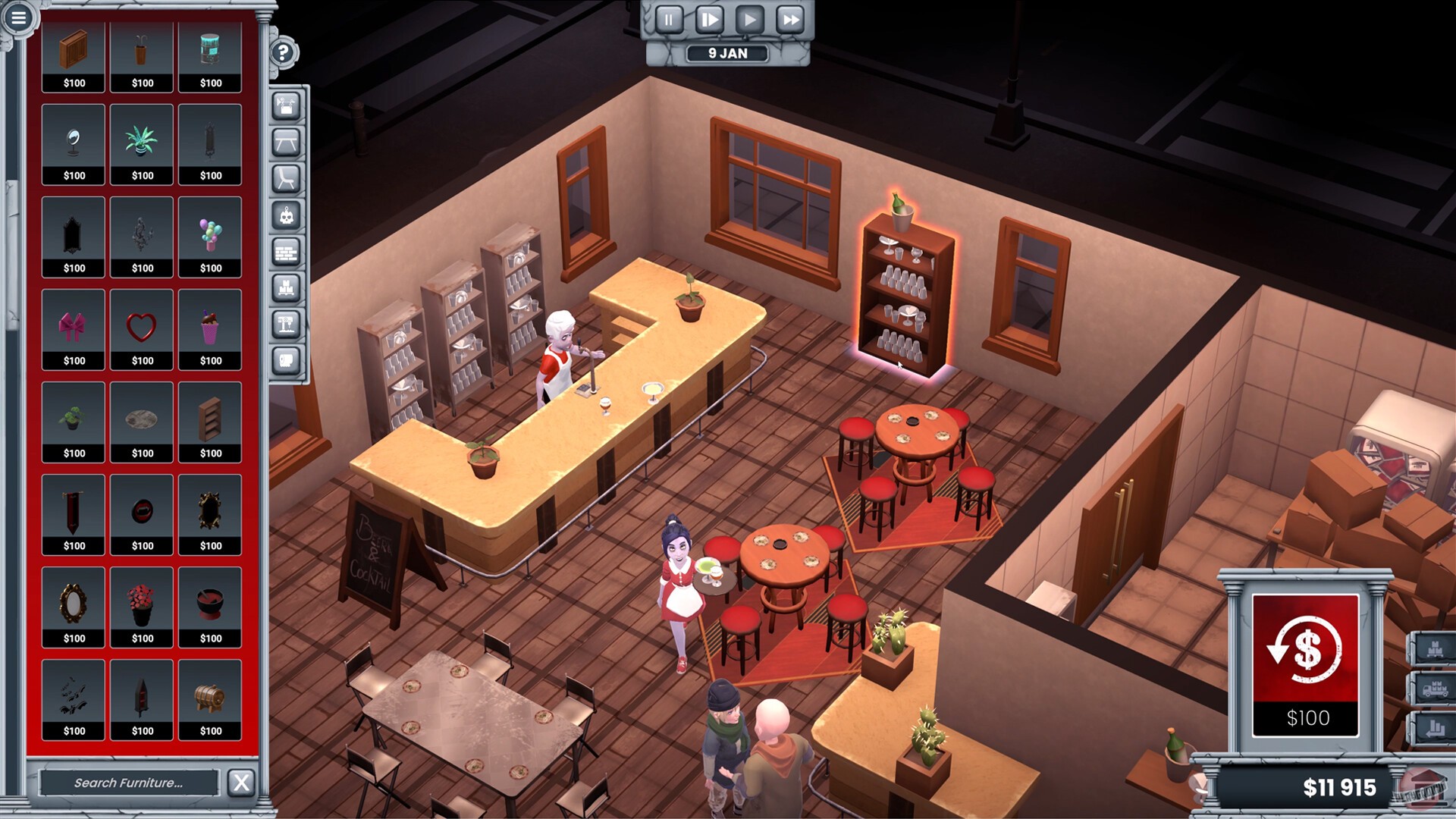 Скриншот из игры Blood Bar Tycoon - 14