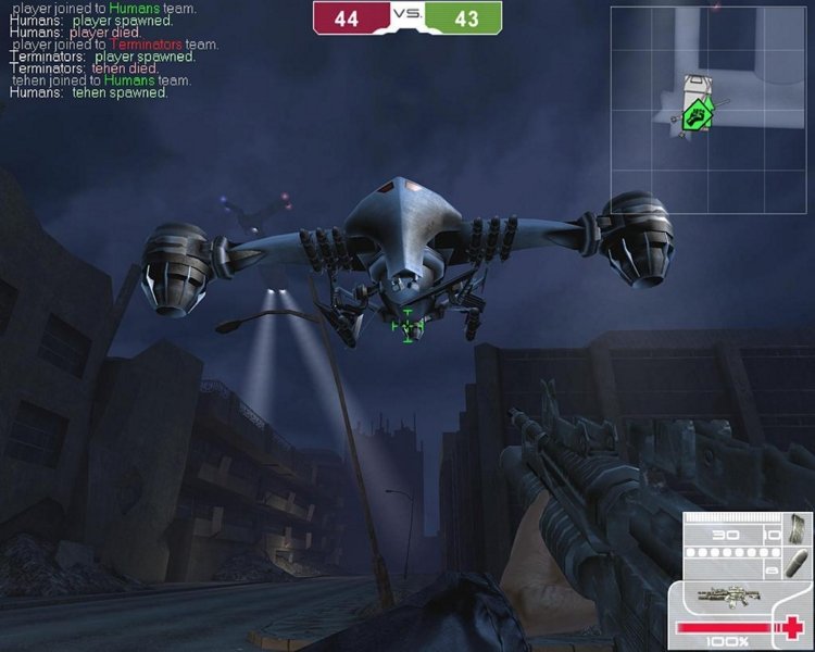 Скриншот из игры Terminator 3: War of the Machines - 4