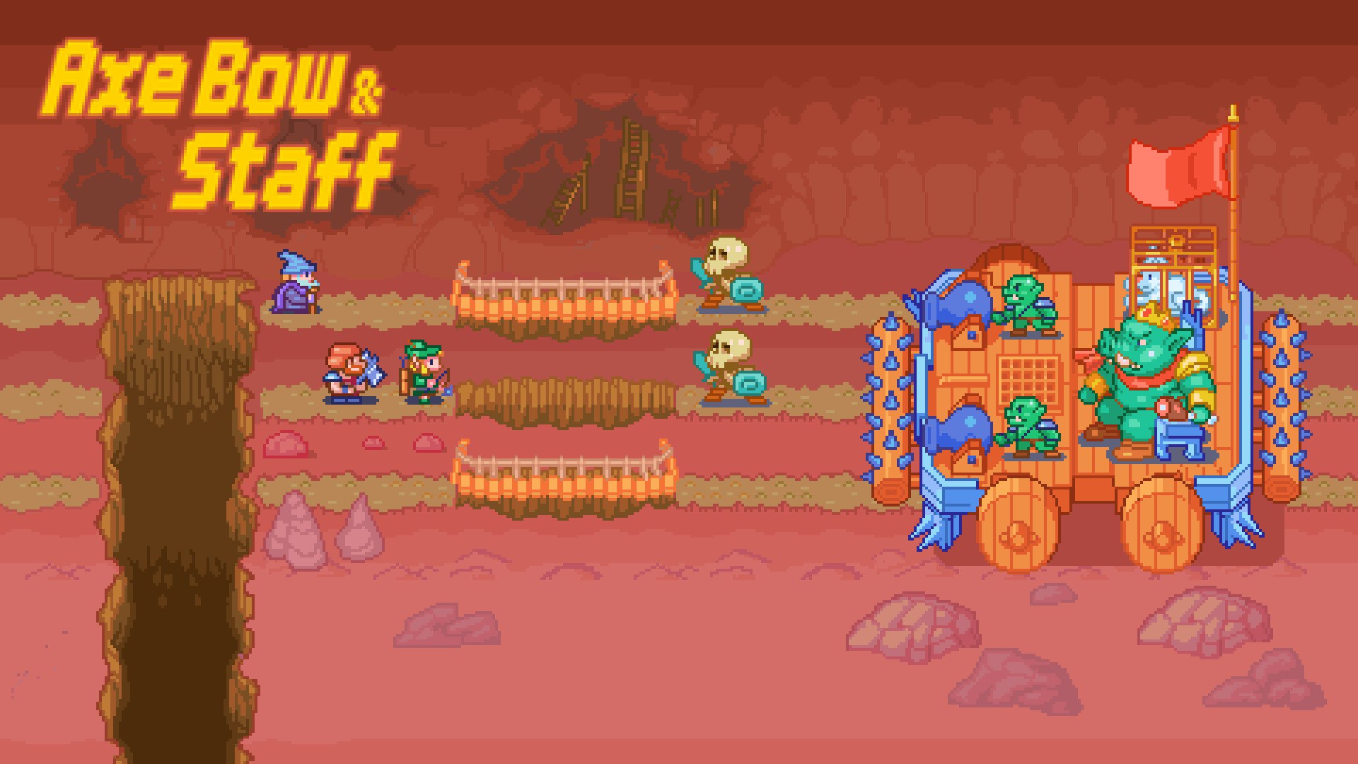 Скриншот из игры Axe, Bow & Staff - 7