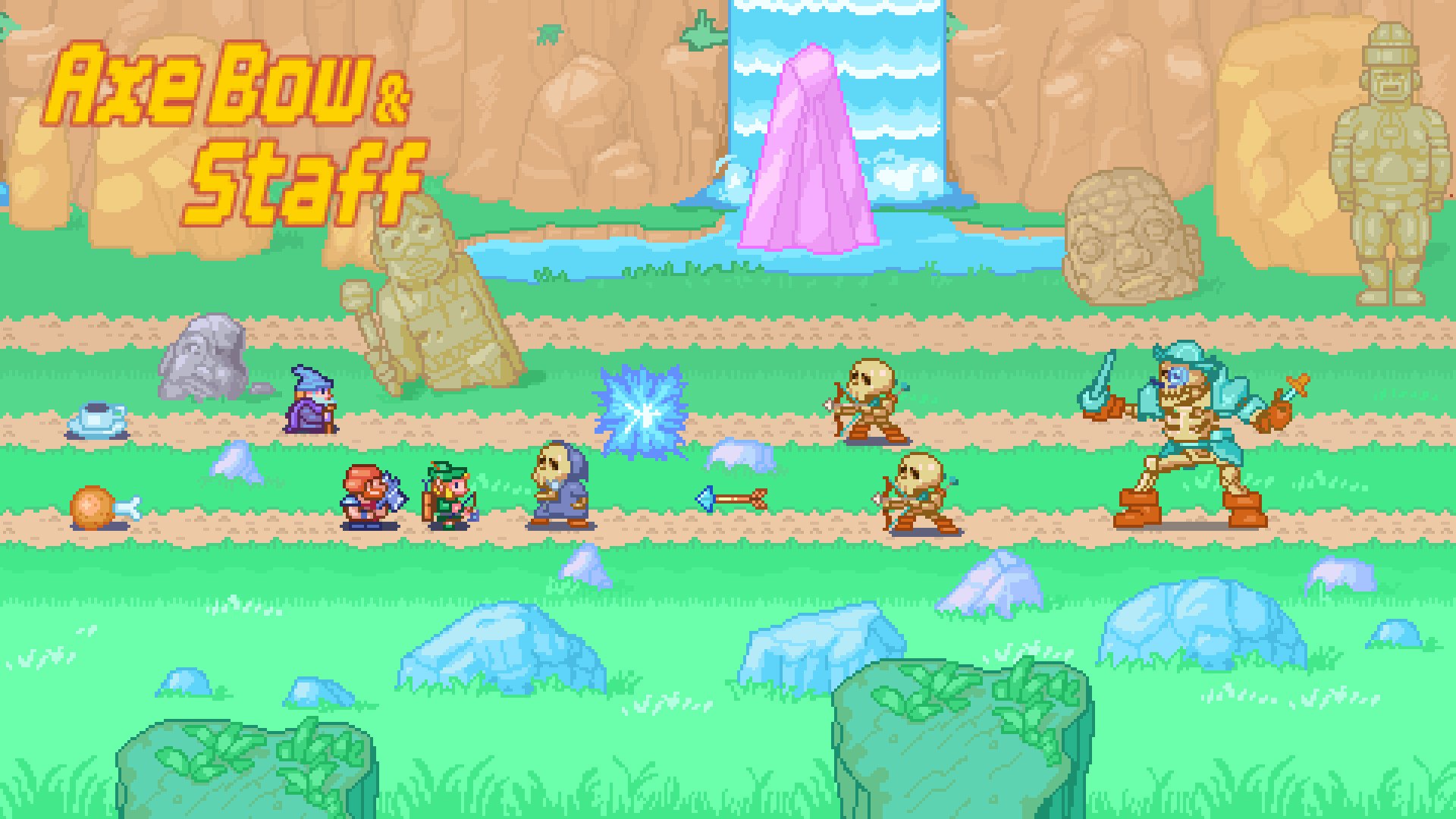 Скриншот из игры Axe, Bow & Staff - 8