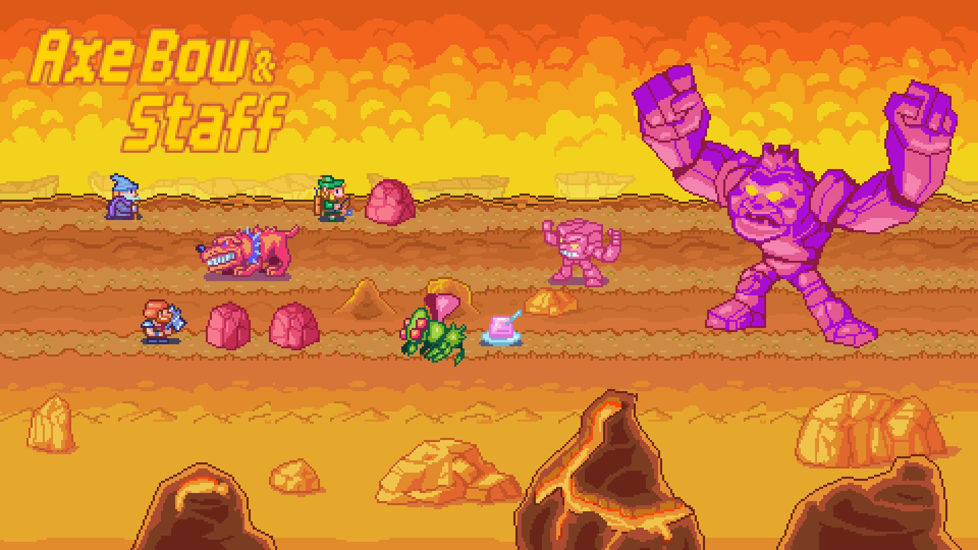 Скриншот из игры Axe, Bow & Staff - 5
