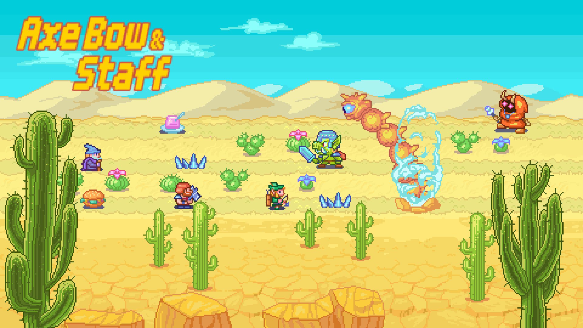 Скриншот из игры Axe, Bow & Staff - 3